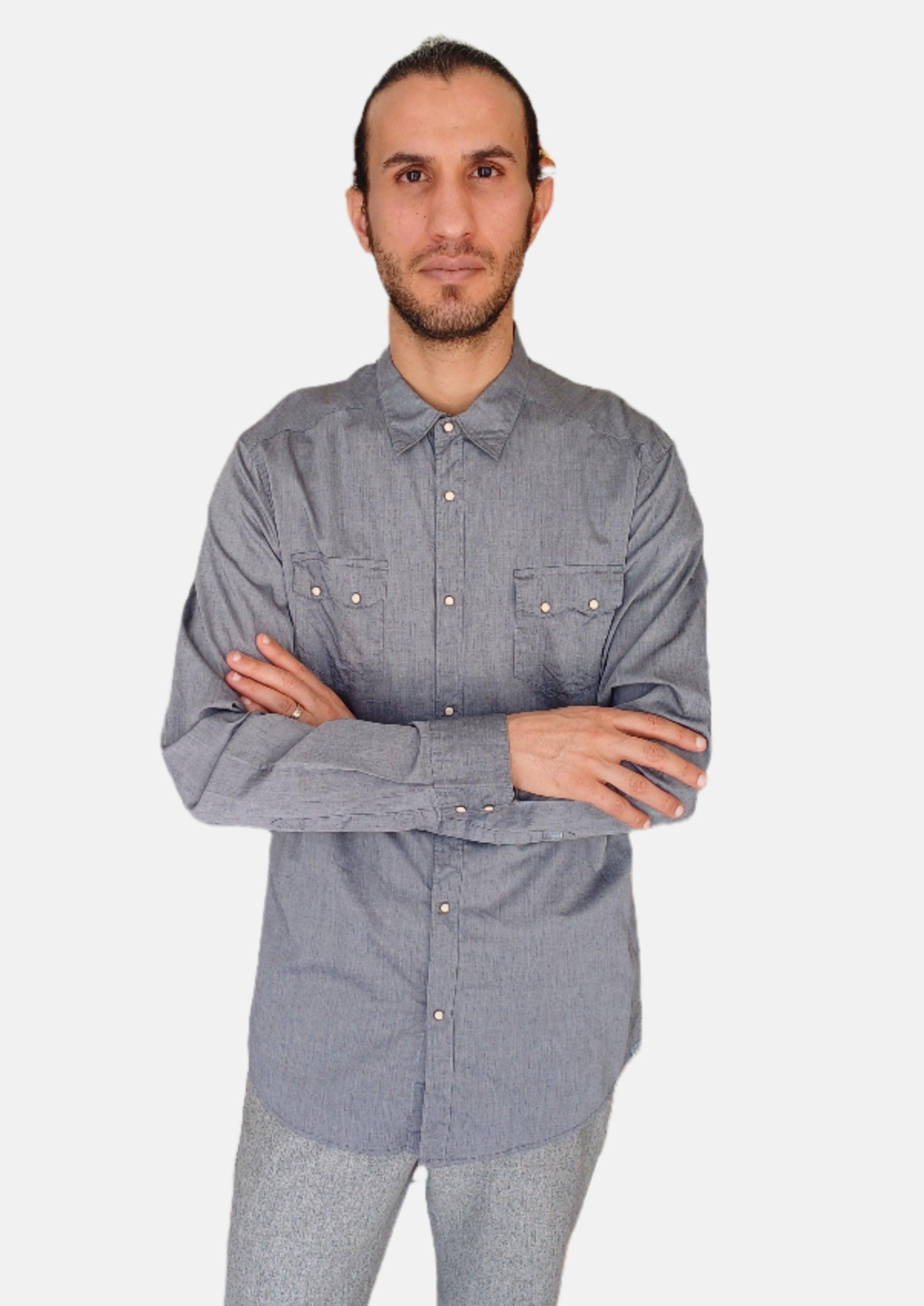 TRUSSARDI Denim 624166 Men Shirts