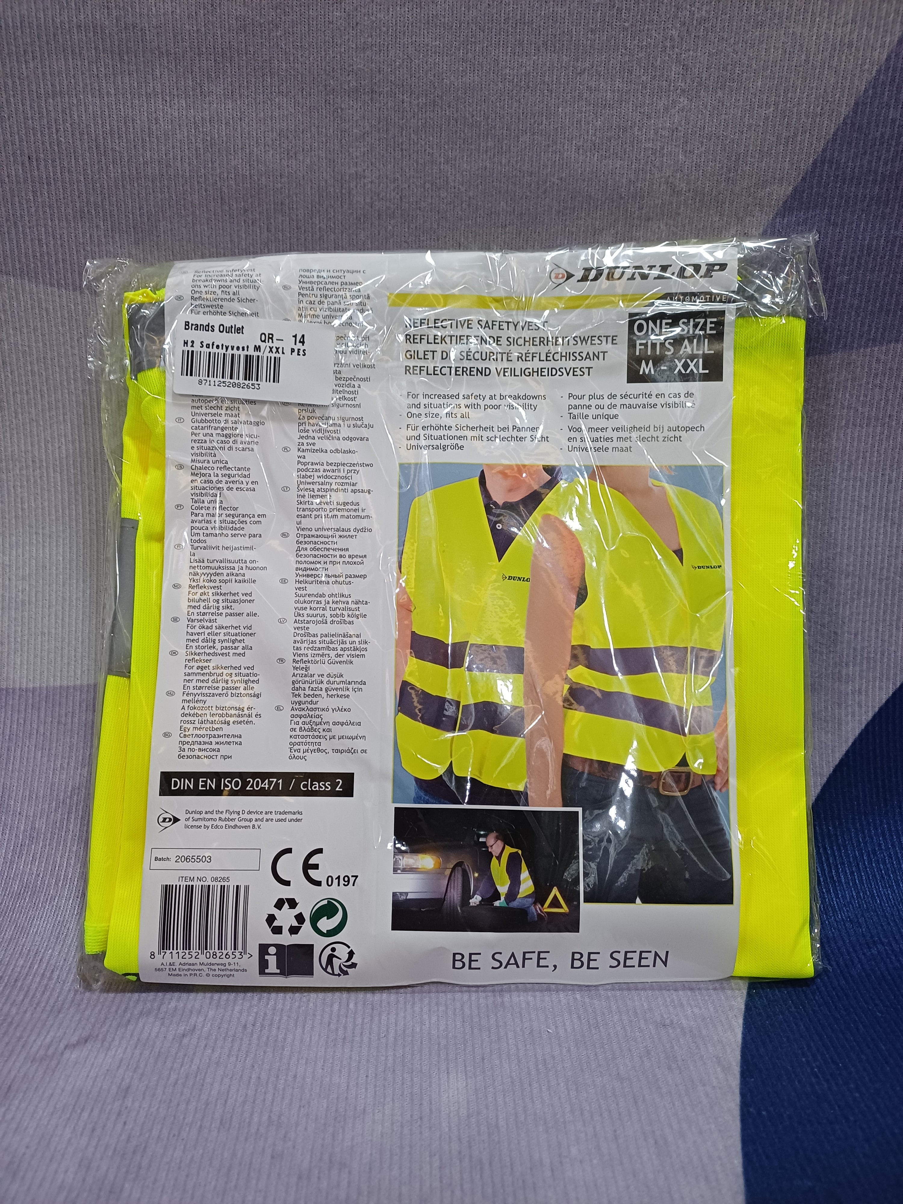 H2 Safetyvest M/XXL PES
