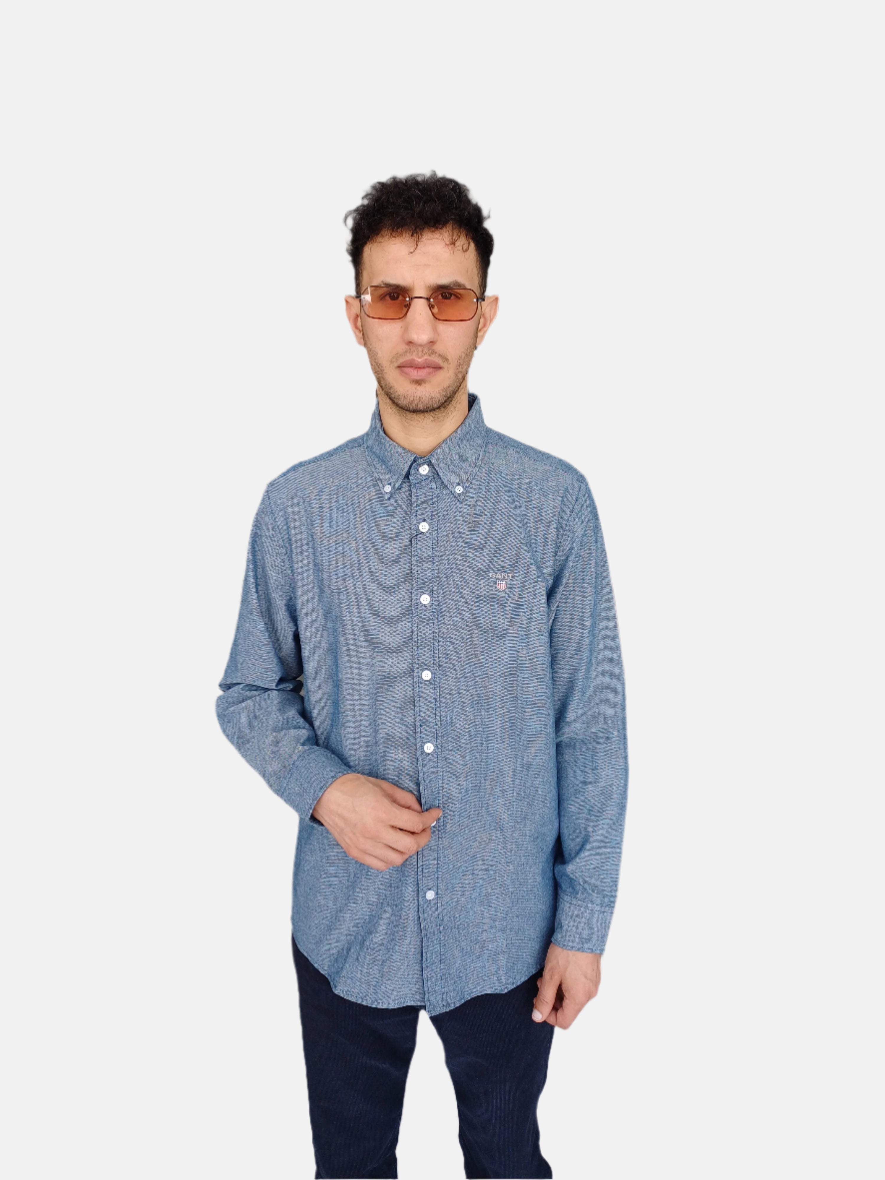 Gant Men Slim Fit Shirt Blue 2526