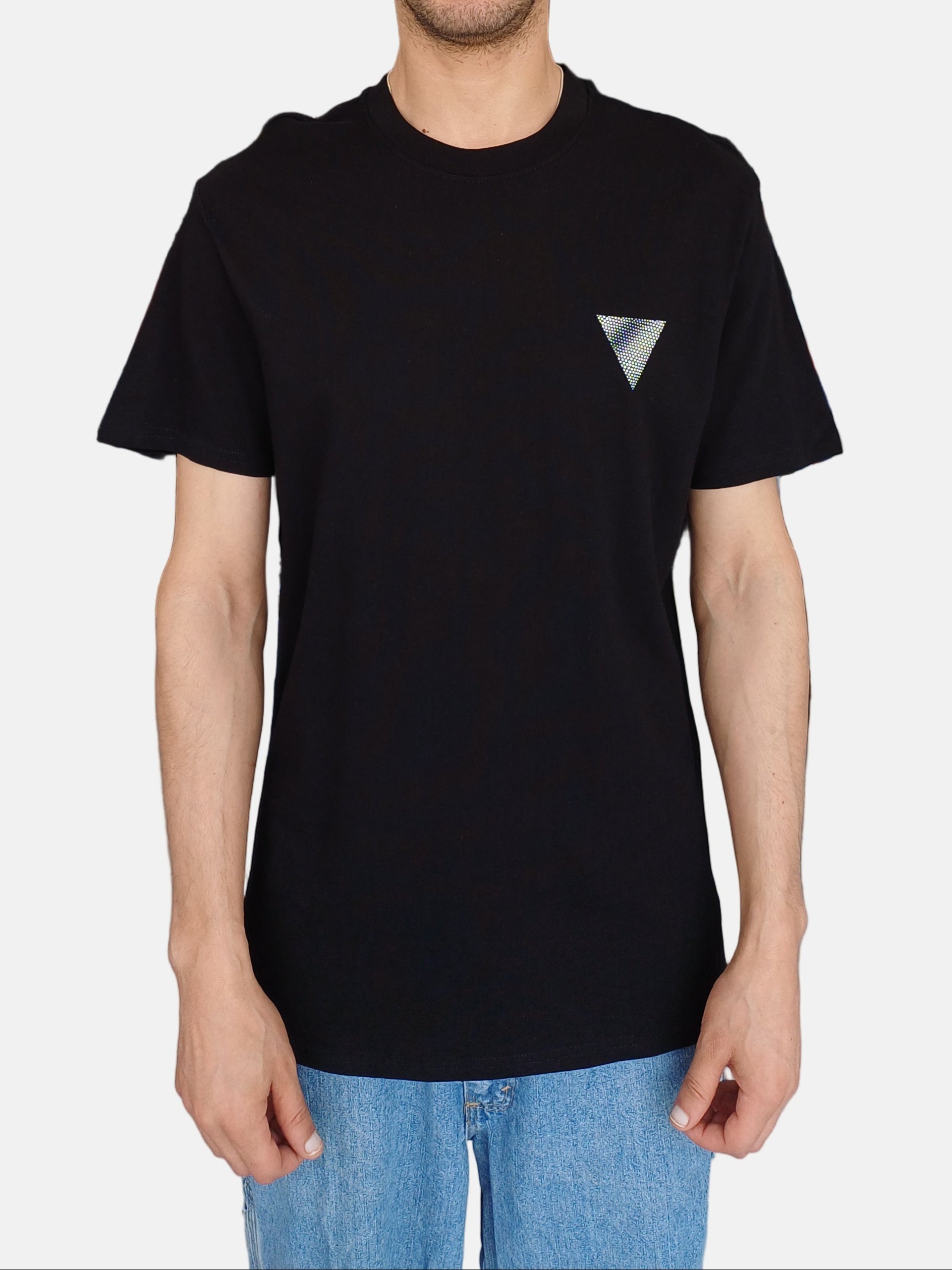 Guess Round Neck T-shirt Black X1001