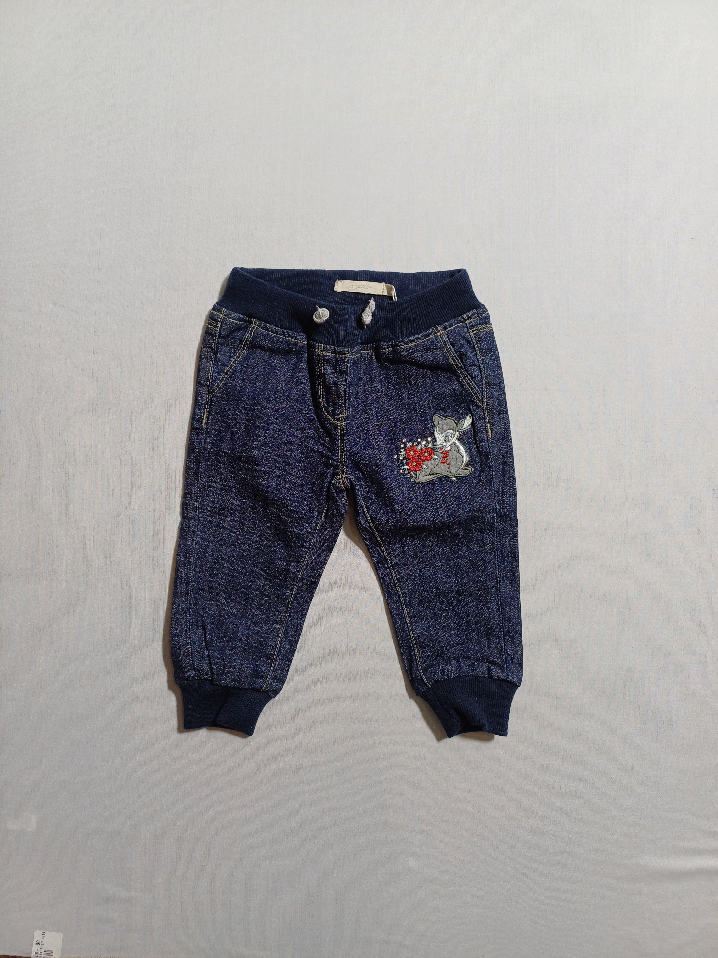 H DOLLS BLUE-6-9M BABY GIRL JEANS