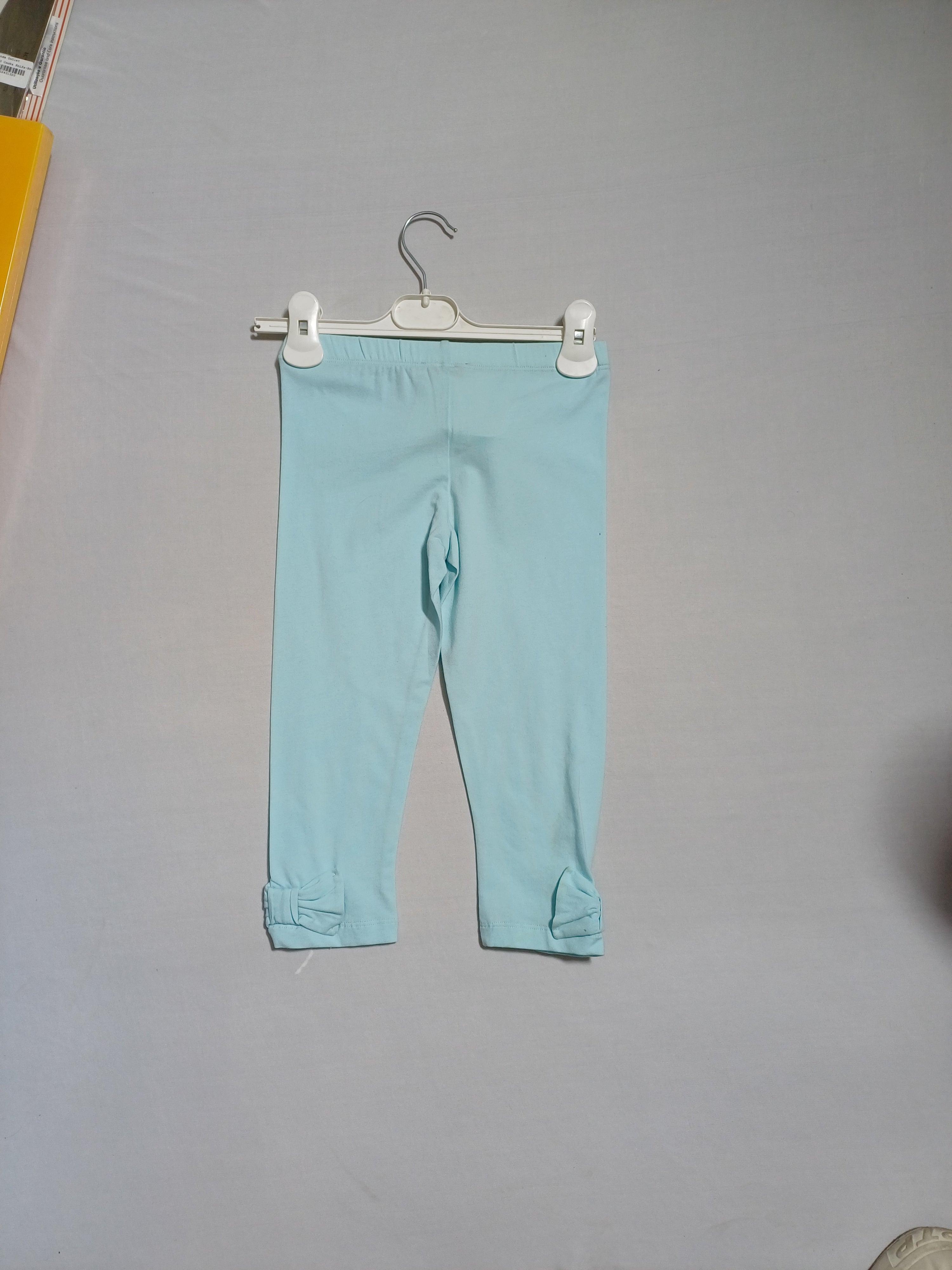 Goose Girl bow tights G1 Blue G15Y40303