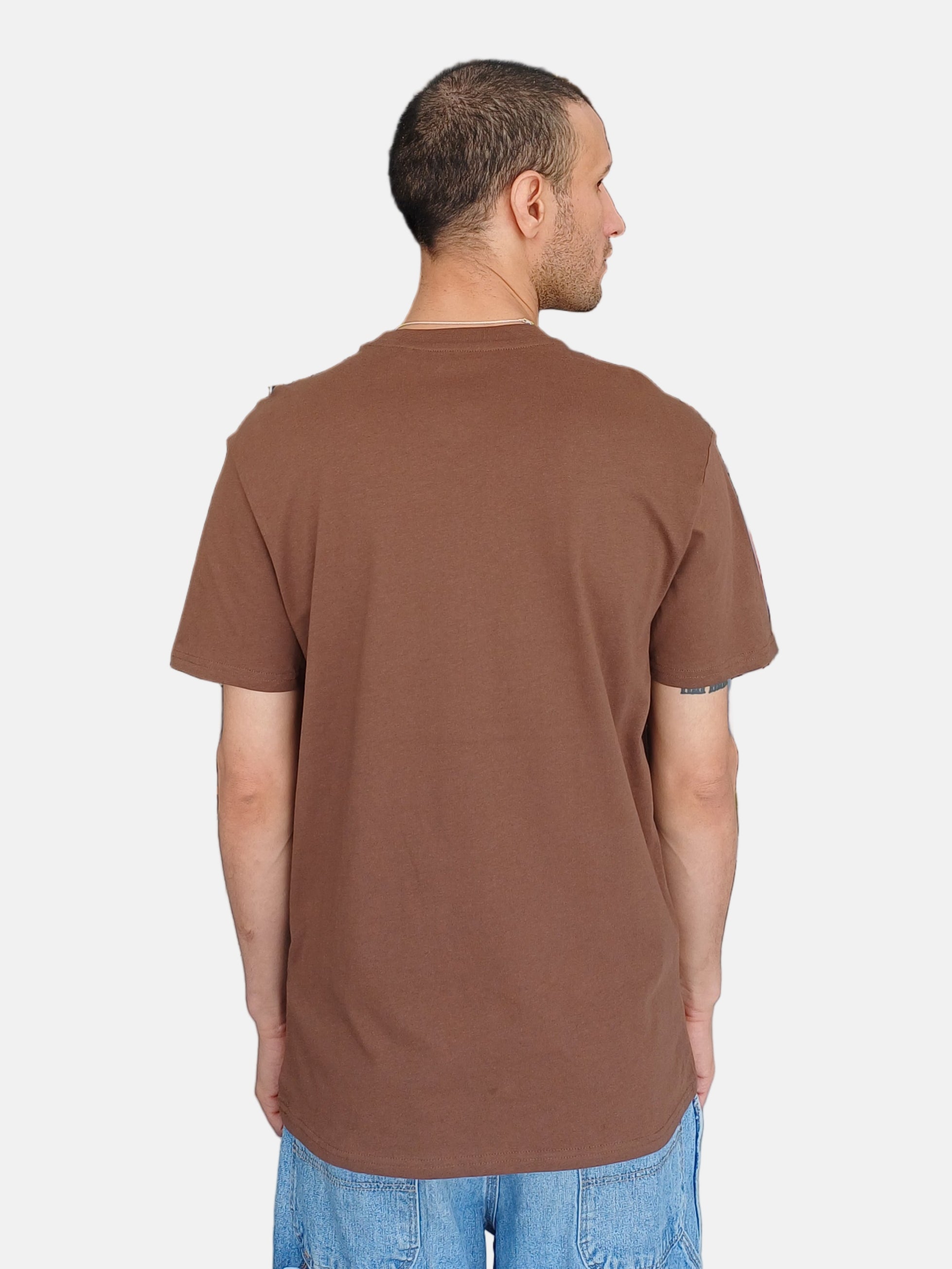 Guess Round Neck T-shirt Brown T5BI12