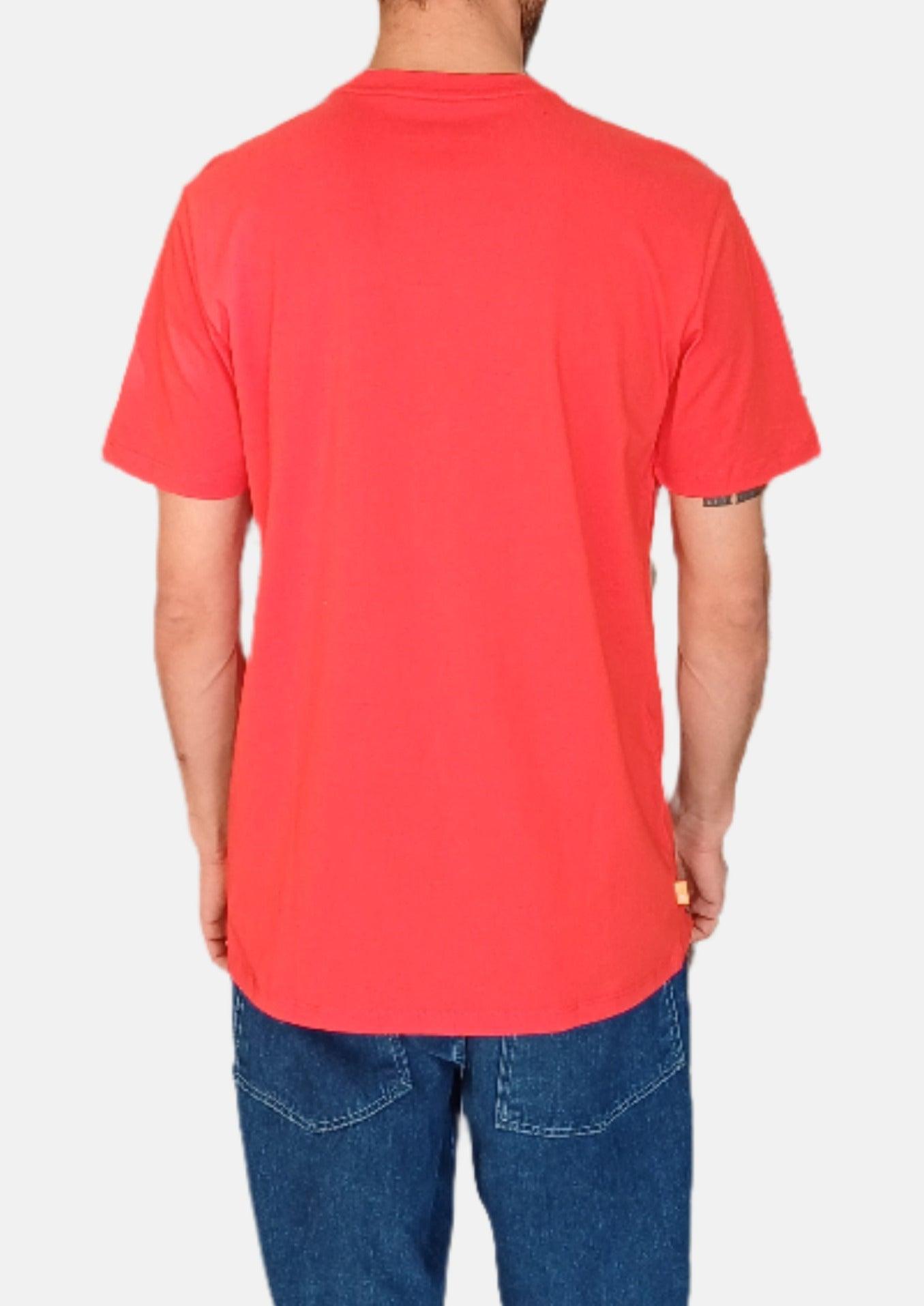 TIMBERLAND RED TREE RN T-SHIRT SS