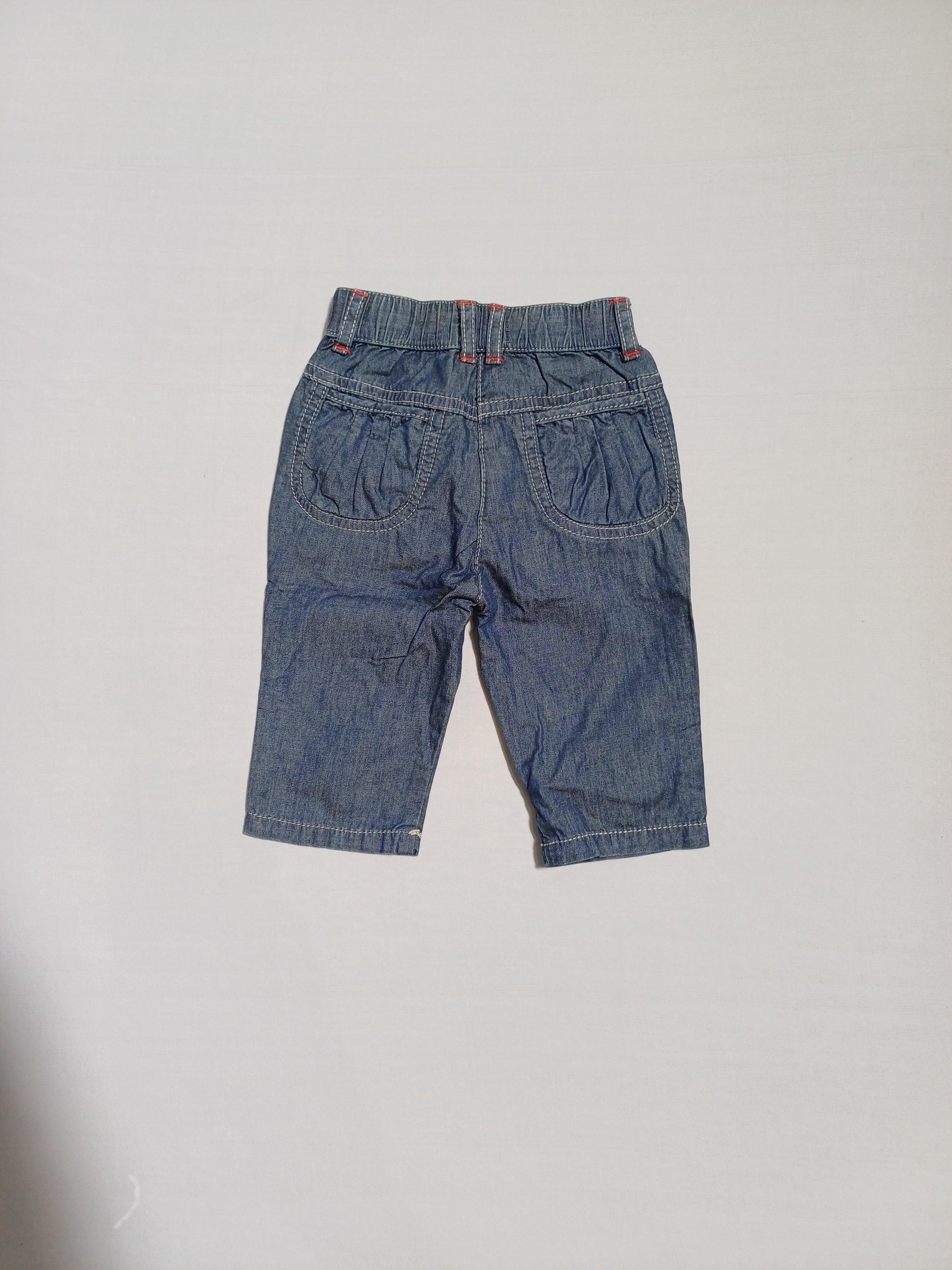 بنطلون جينز MONTEFIORE BLUE-3M للبنات مقاس H62