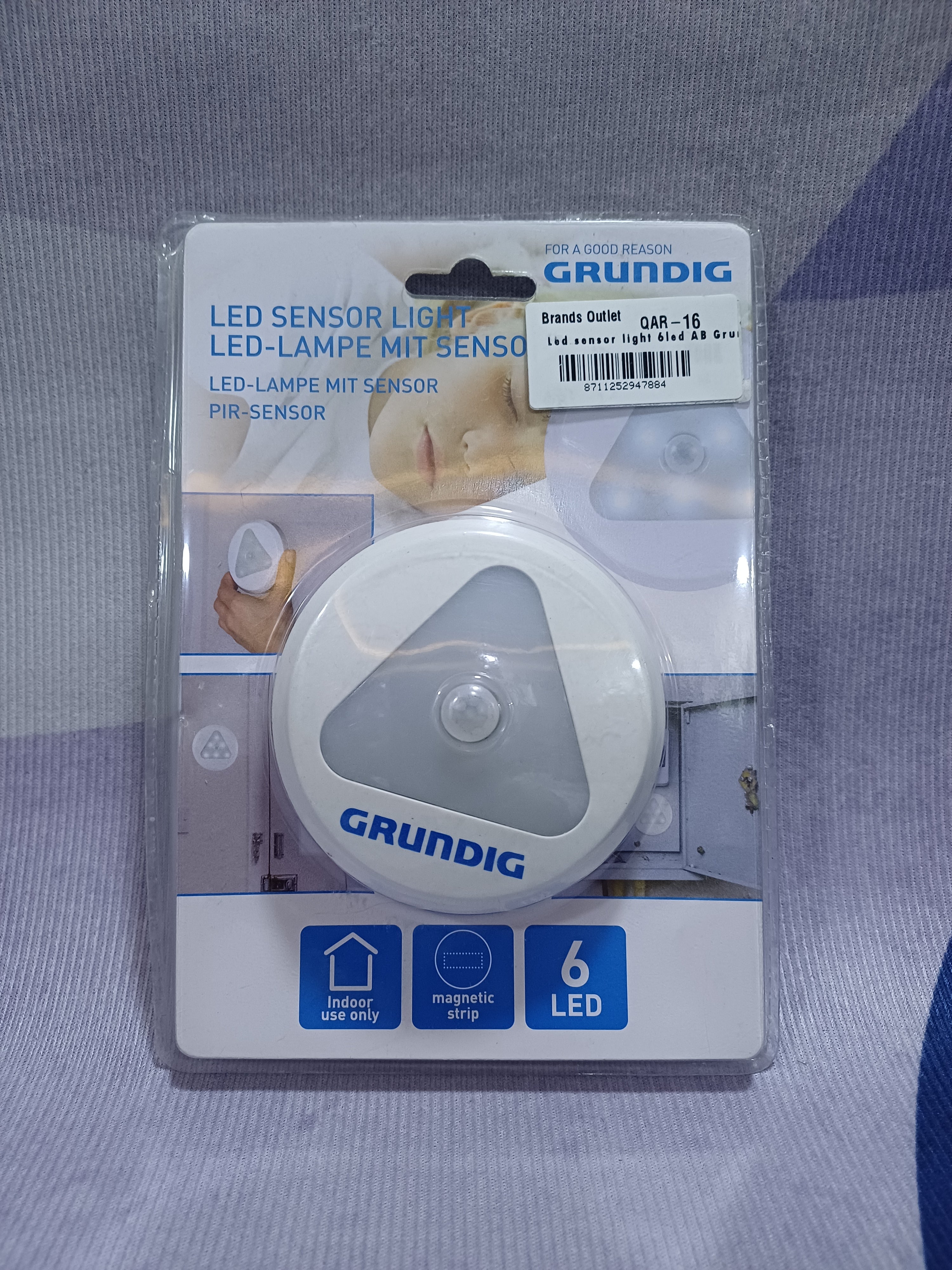 مصباح استشعار LED 6LED AB Grundig db