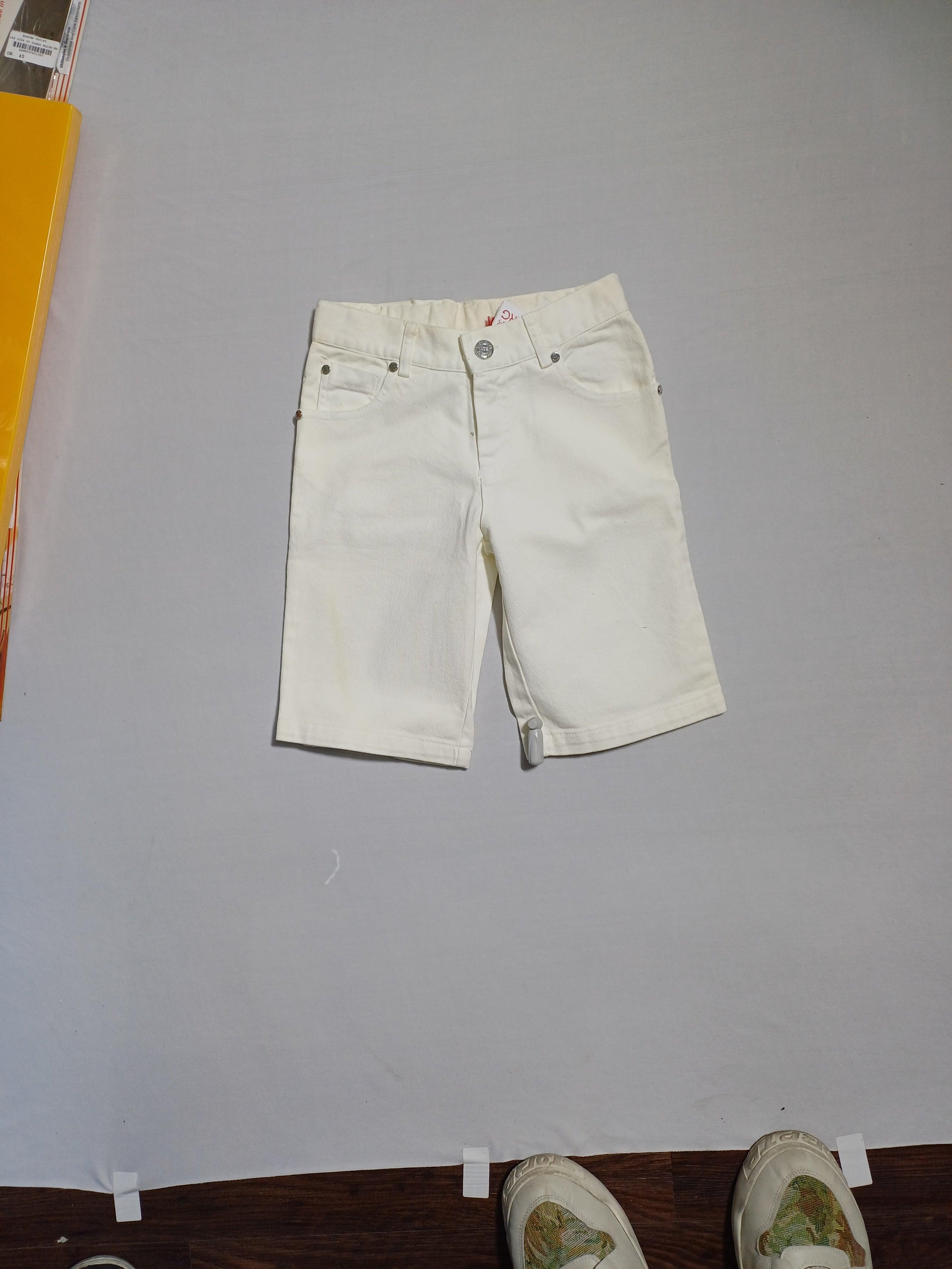 شورت جينز للبنات من ICEBERG WHITE-8A مقاس 34WPC54