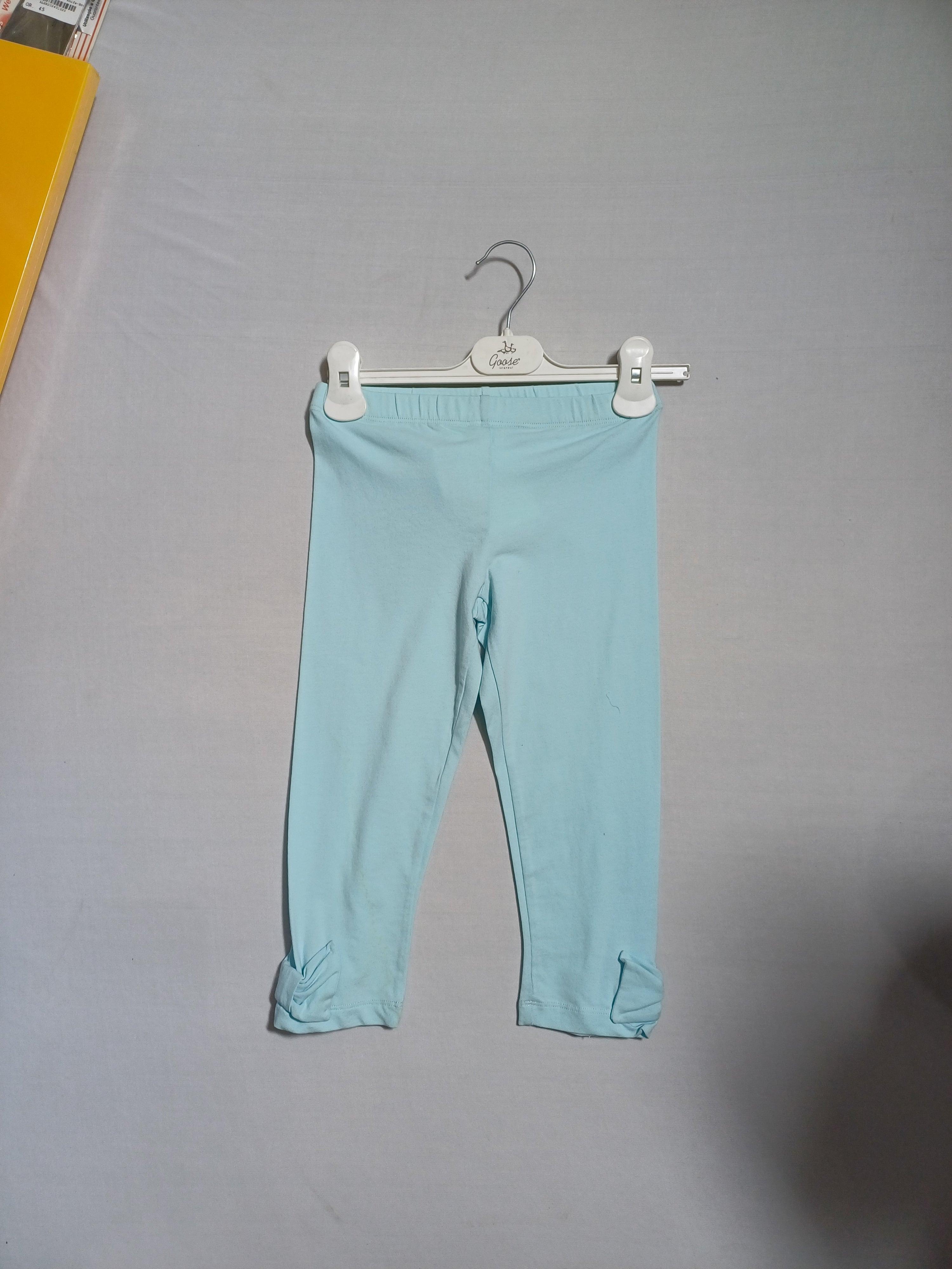 Goose Girl bow tights G1 Blue G15Y40303