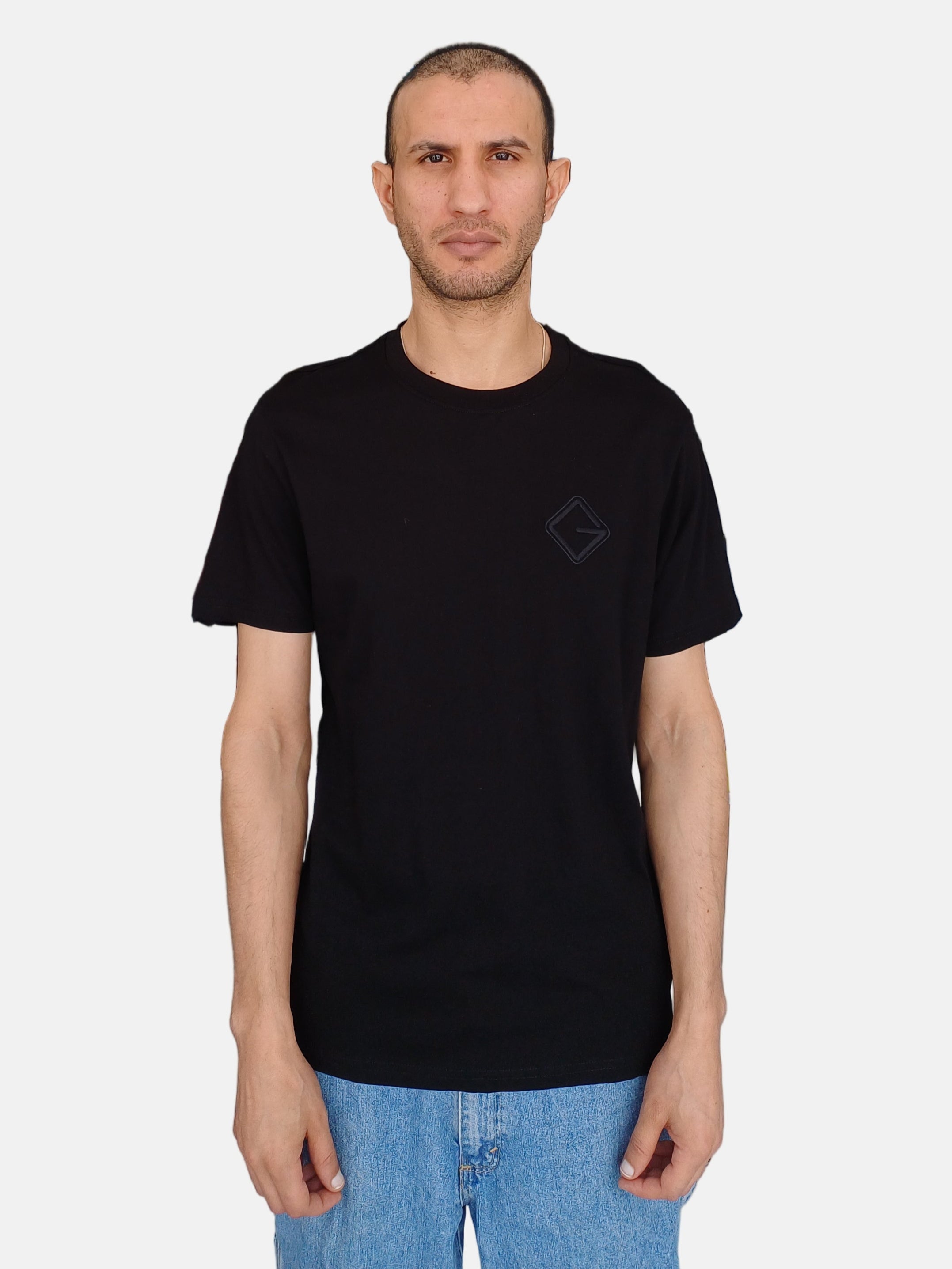 Guess Round Neck T-shirt Black T4BI66