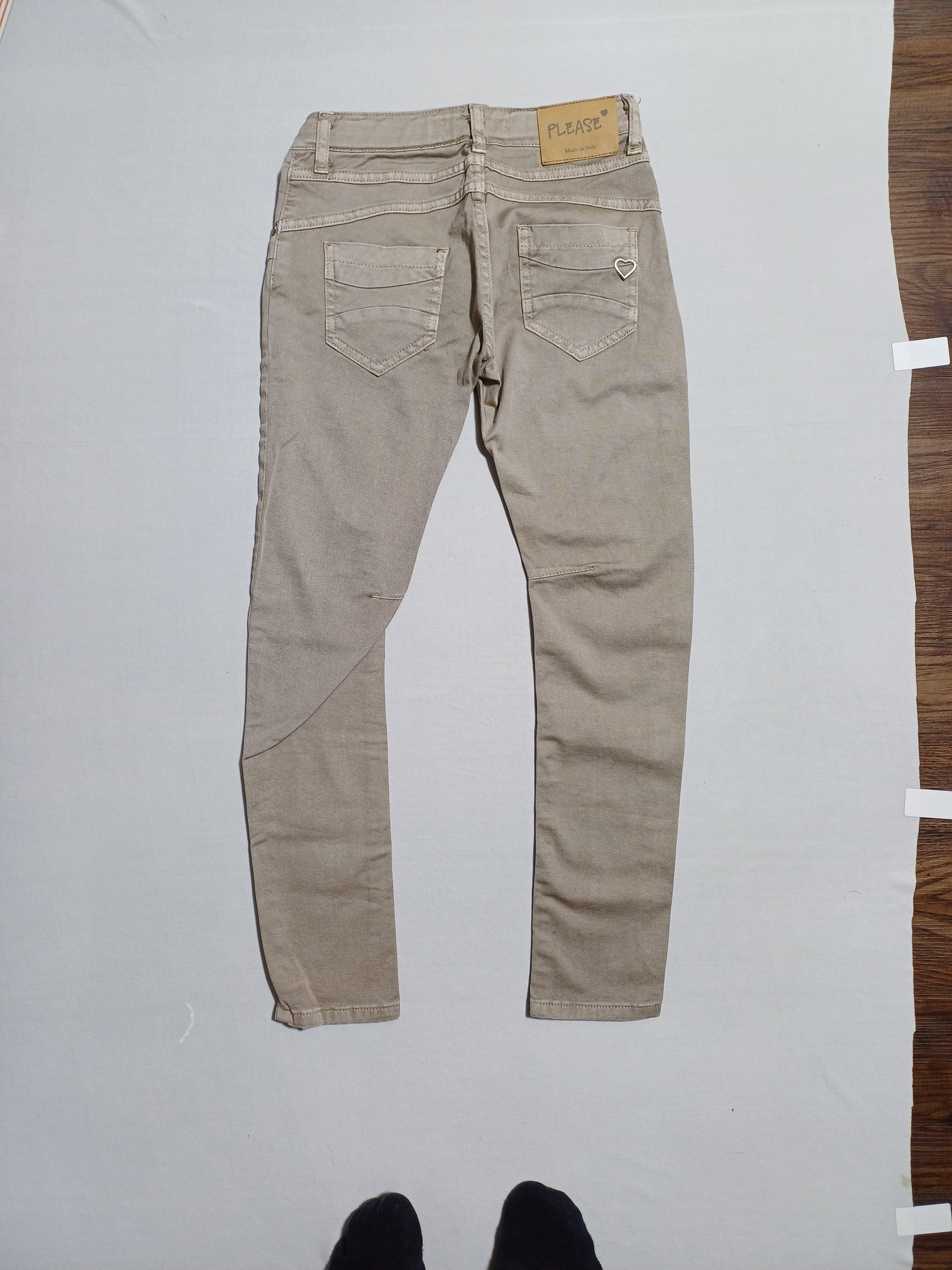 من فضلك بنطلون بناتي بني 02055