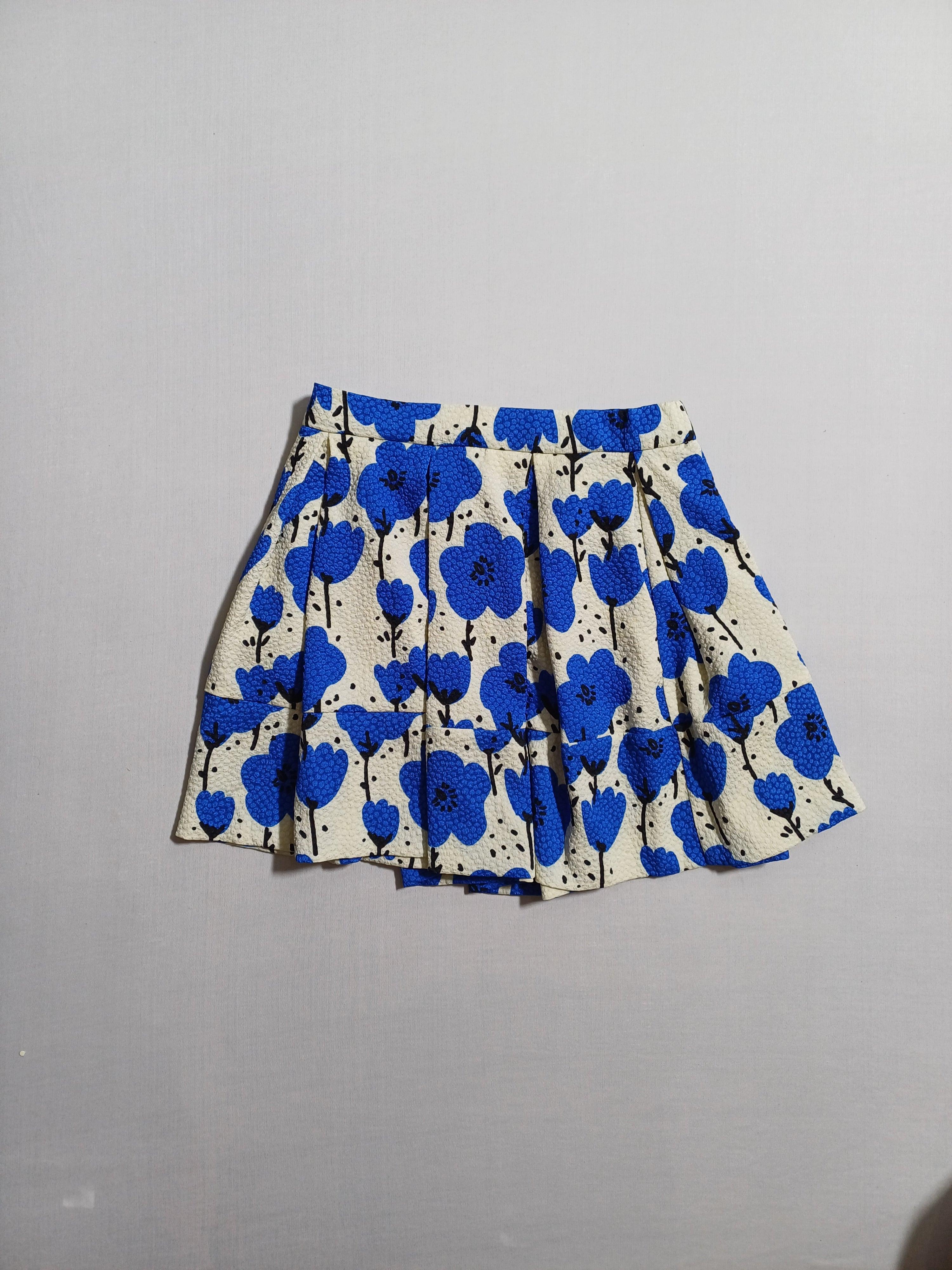 تنورة إمبريال بلو وايت للبنات مقاس 100167