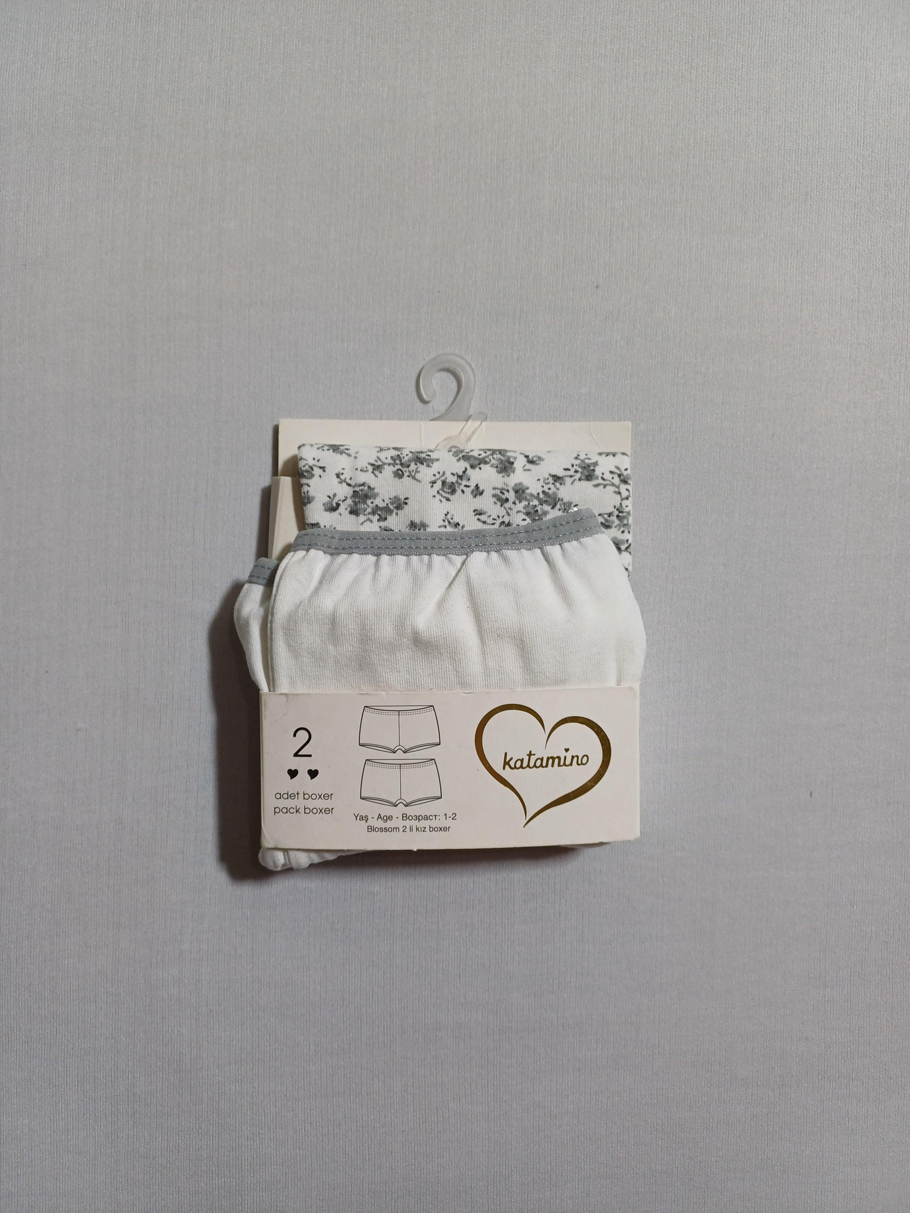 k128025 بوكسر بناتي من بلوسوم قطعتين