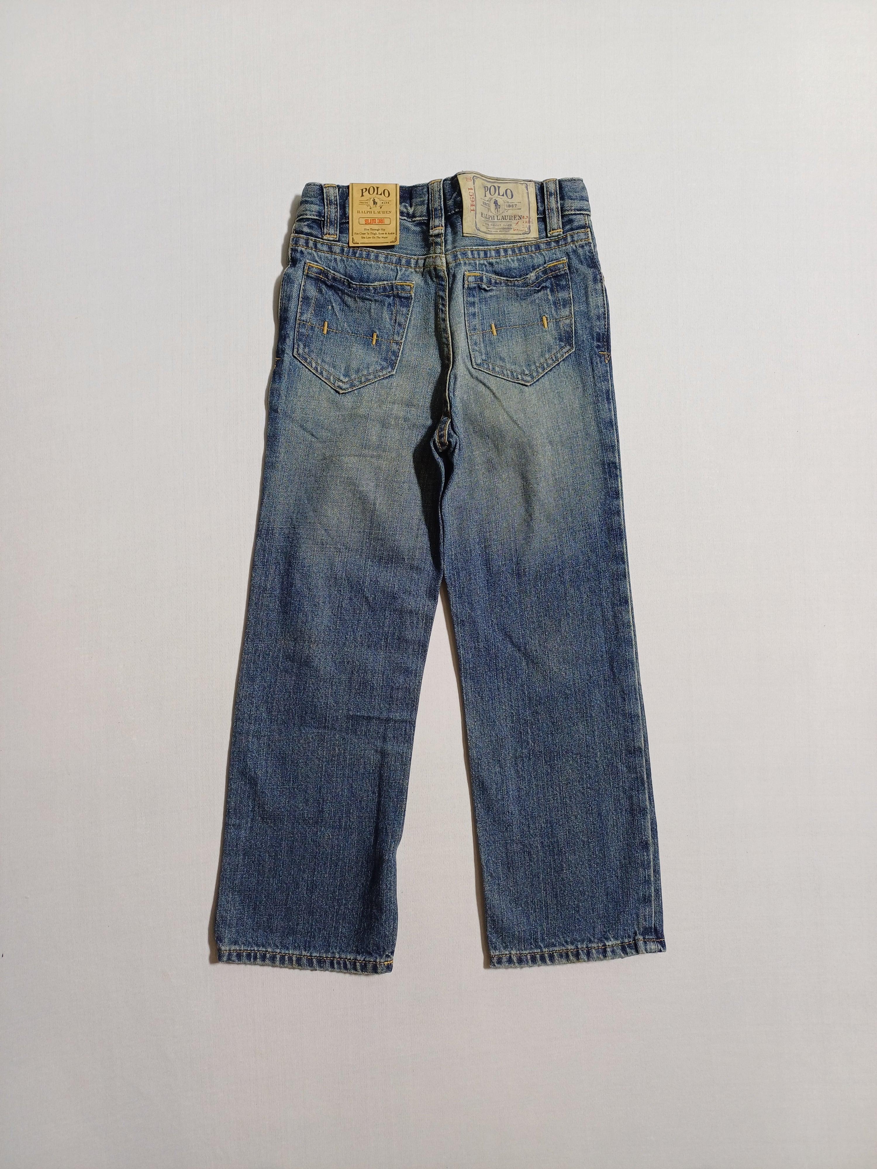 بنطلون جينز رالف لورين أزرق للأولاد مقاس 5 سنوات 2