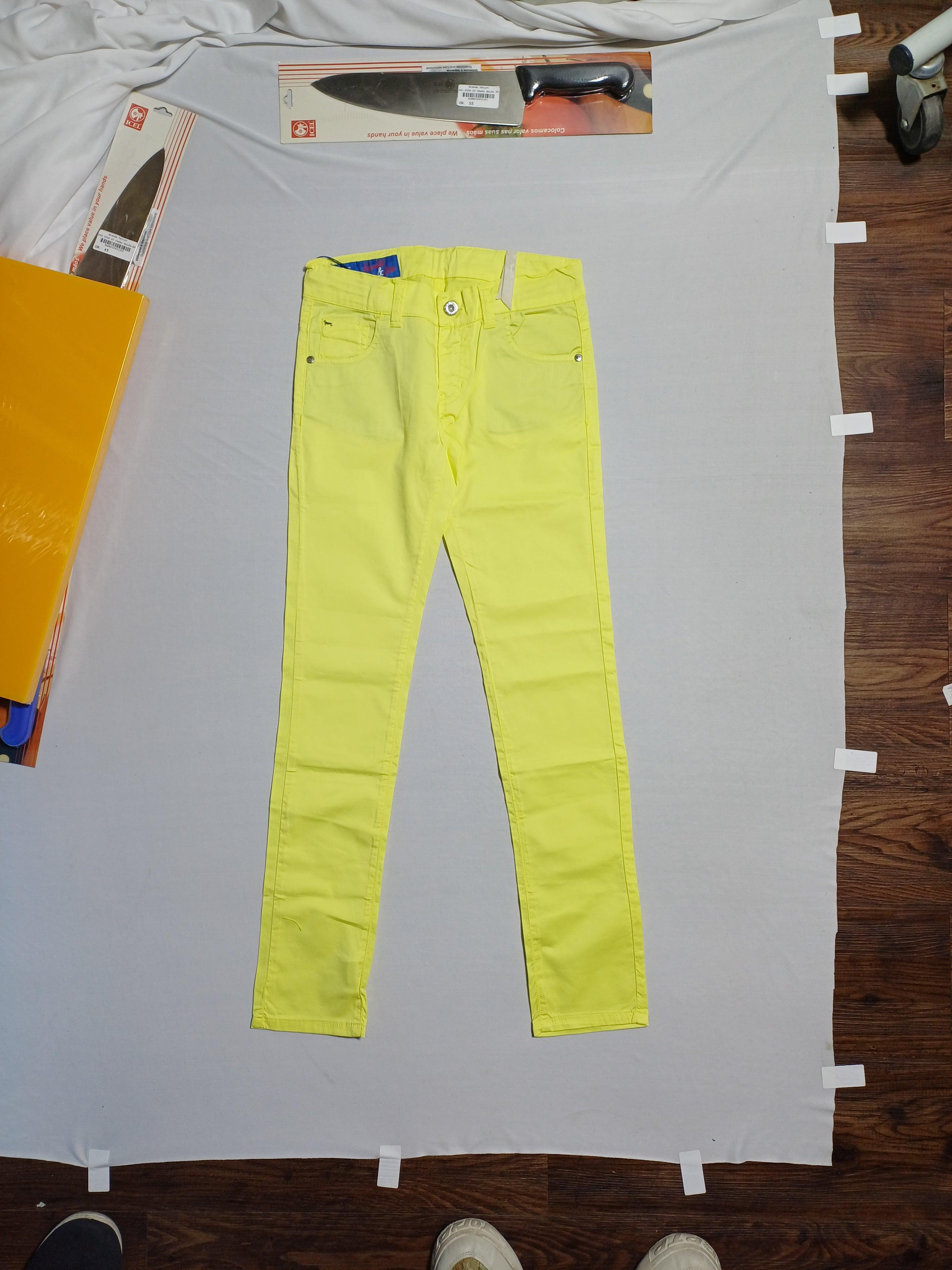 بنطلون HARMONT&BLAINE YELLOW-12A للبنات JW145