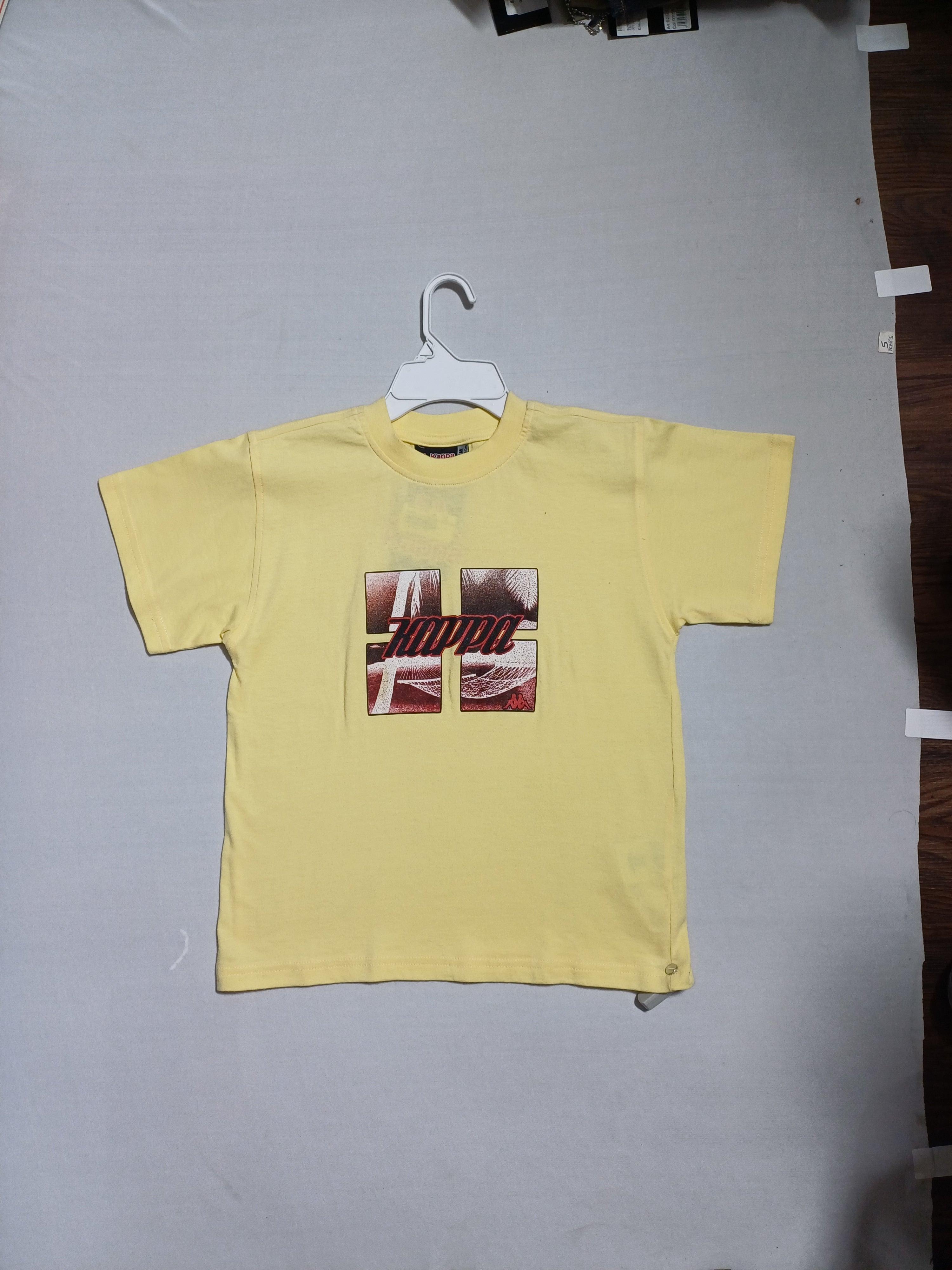 KAPPA YELLOW-YM-128CM BOY RN T-SHIRT SS