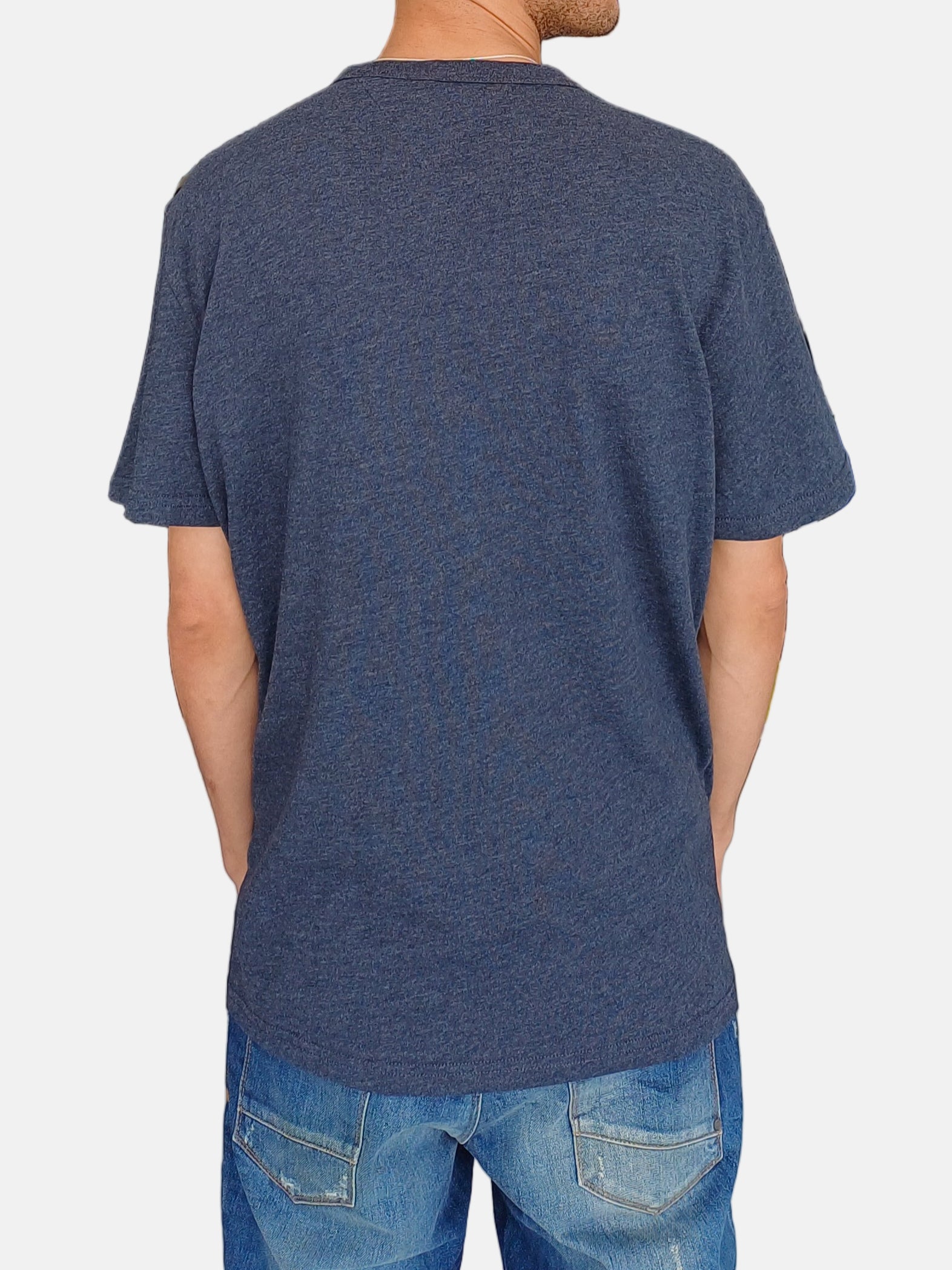 Tommy Jeans T-Shirt Round Neck Dark Blue 11082025