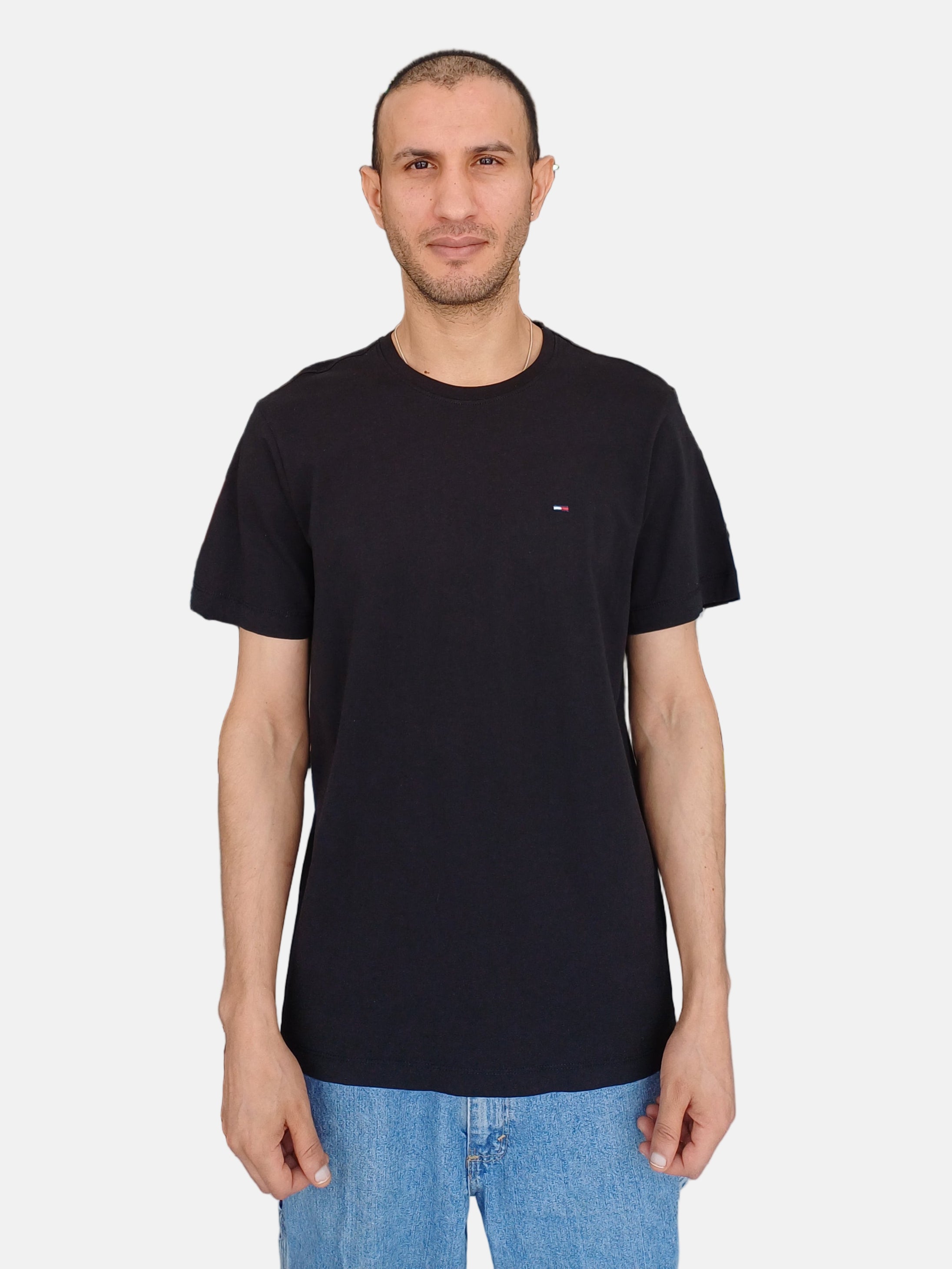 Tommy Jeans T-Shirt Round Neck Black MO05487 3