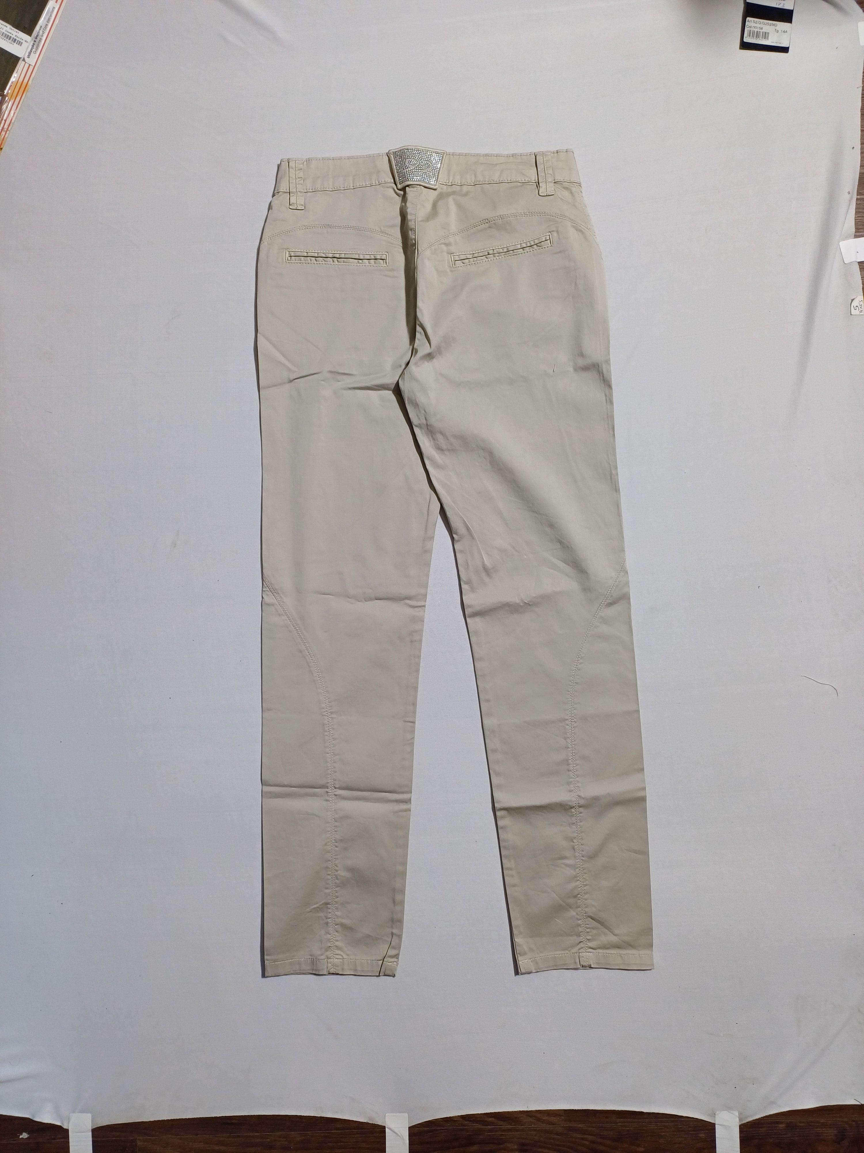 9.2 KIDS BEIGE-12Y GIRL TROUSER 1456G