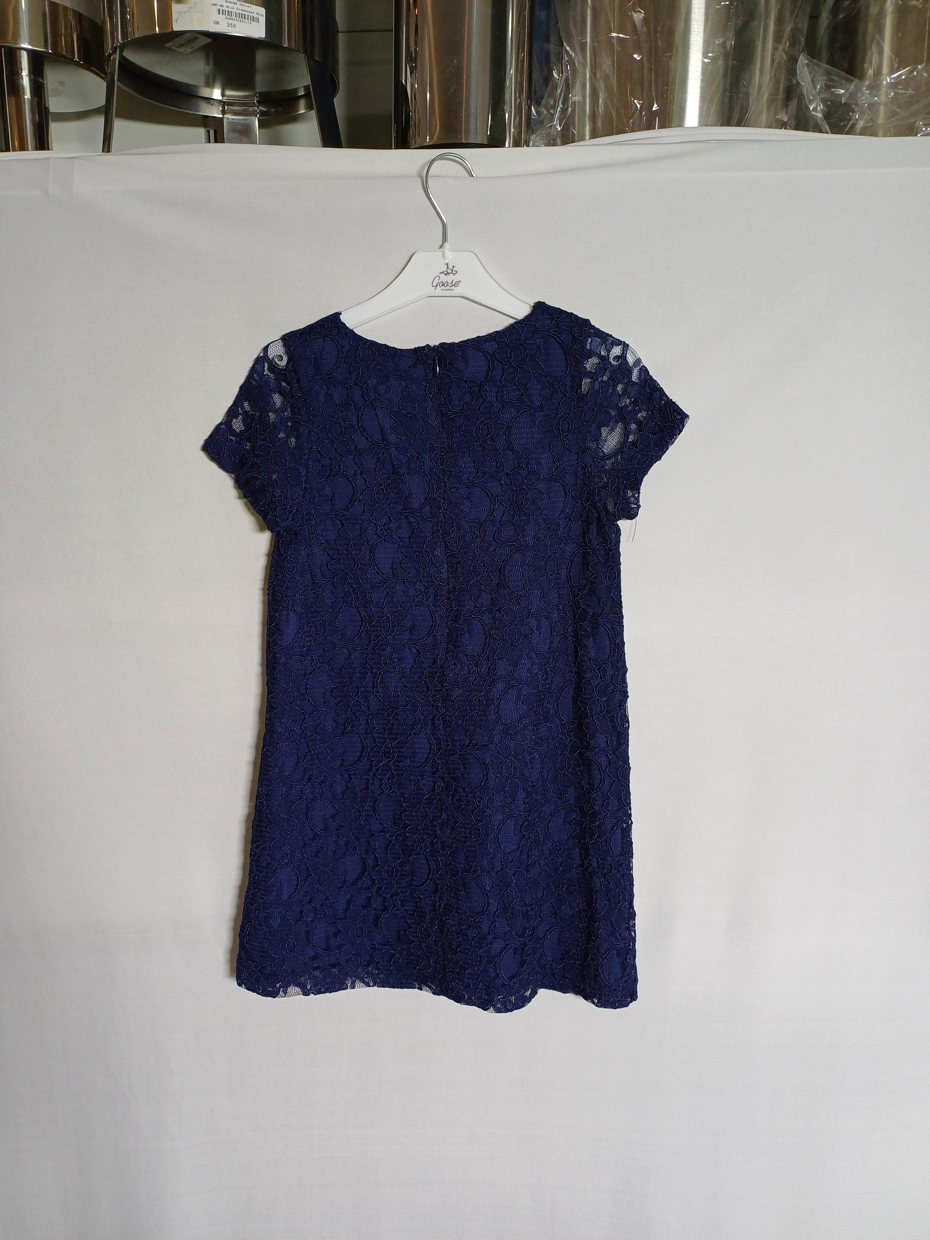 Navy G17Y60972 Goose Girls Short Sleeve Dress