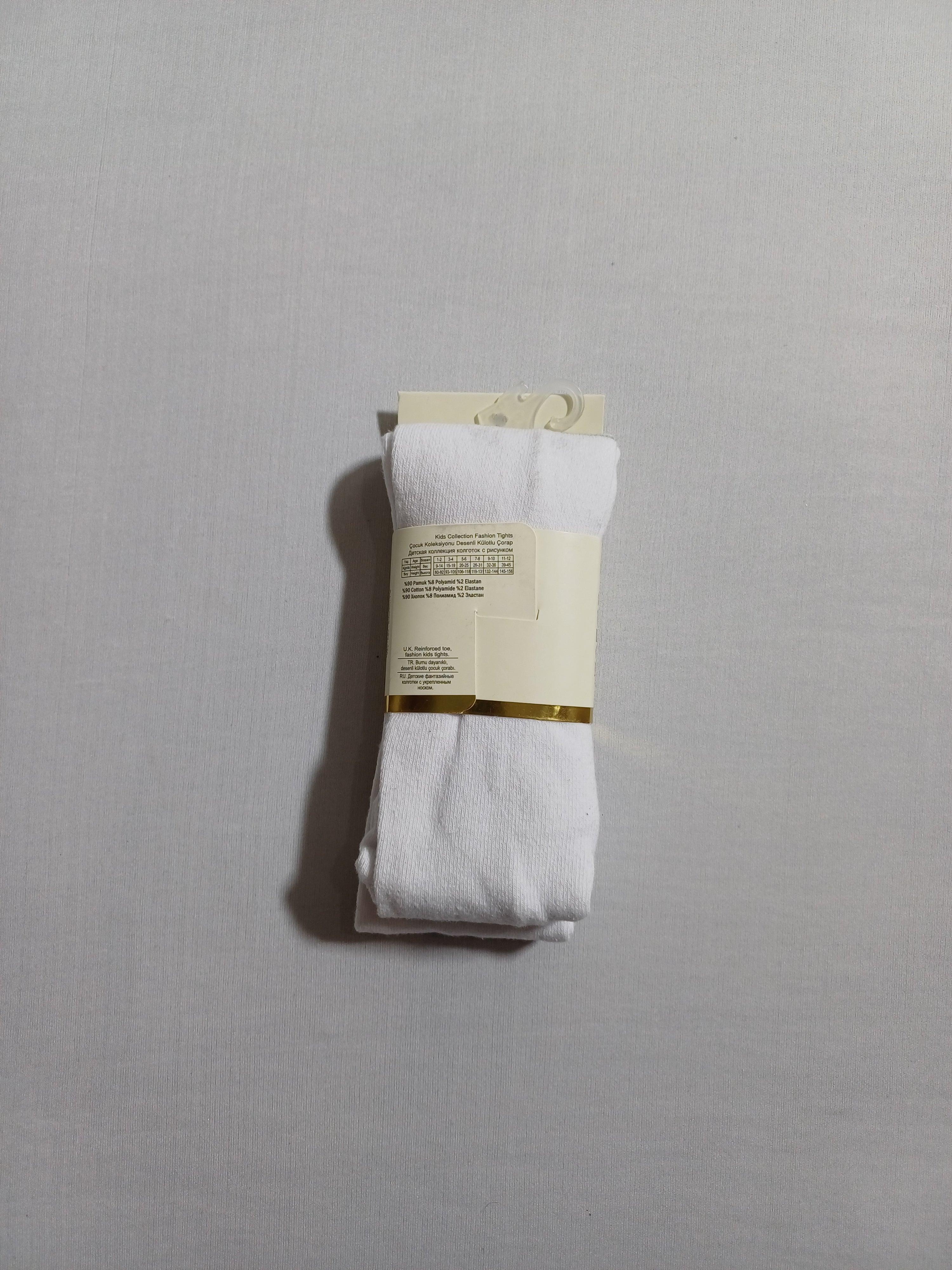 k31004 جوارب طويلة ثلاثية الأبعاد بنظارات بيضاء