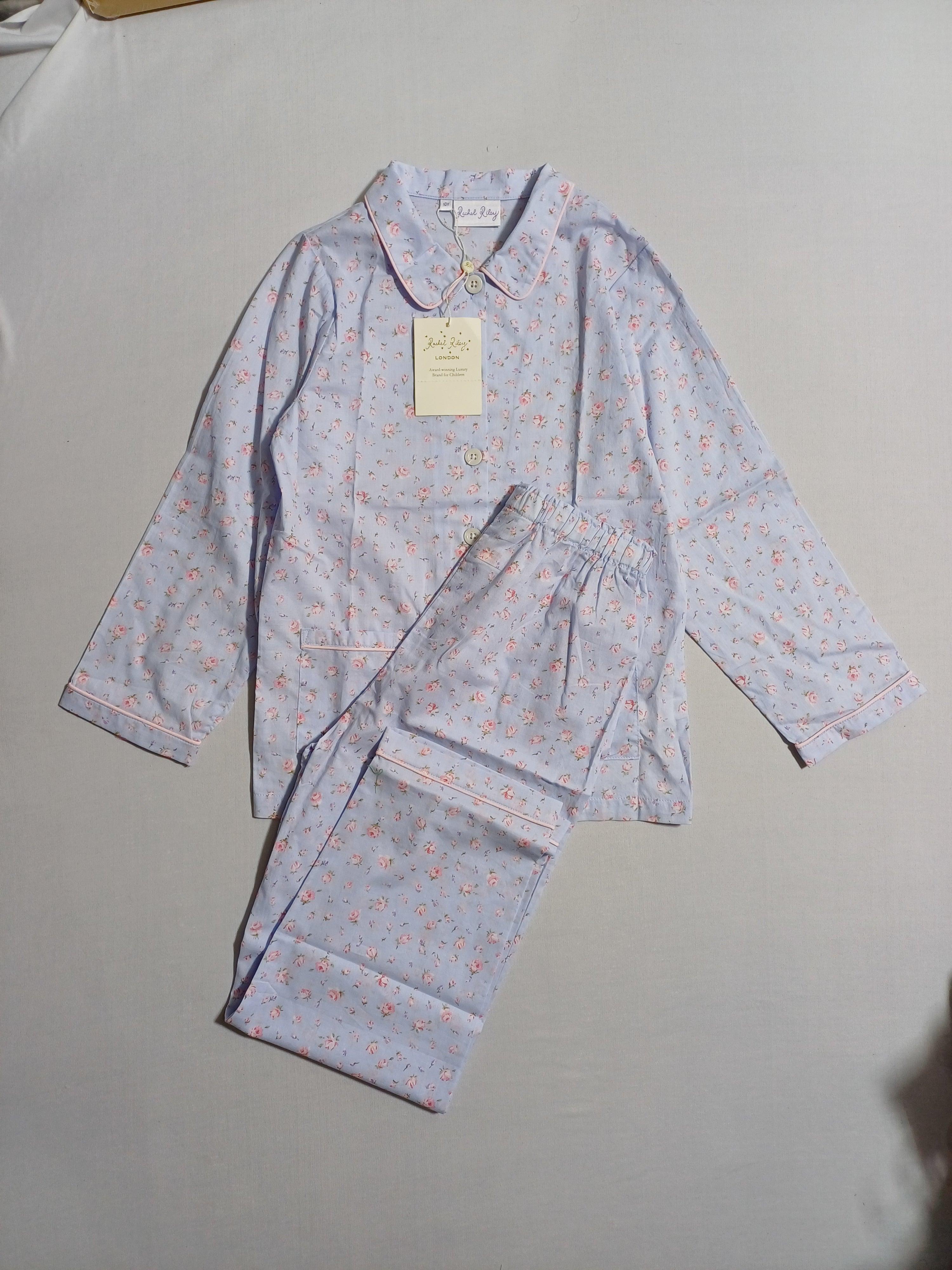 طقم راشيل رايلي 0102 للبنات مكون من قطعتين قميص وبنطلون