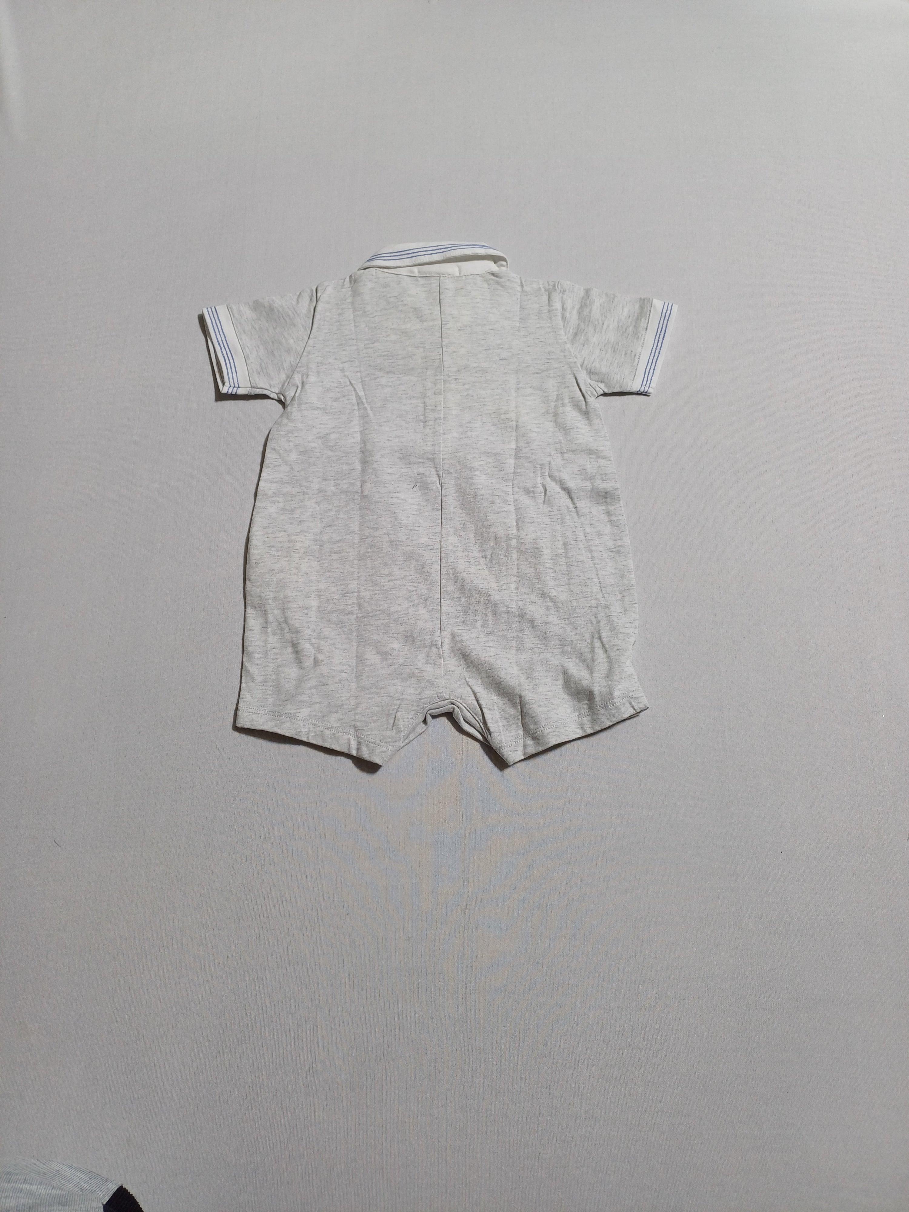 PIXEL 3M BOYS BABY POLO ROMPER SS TD550300