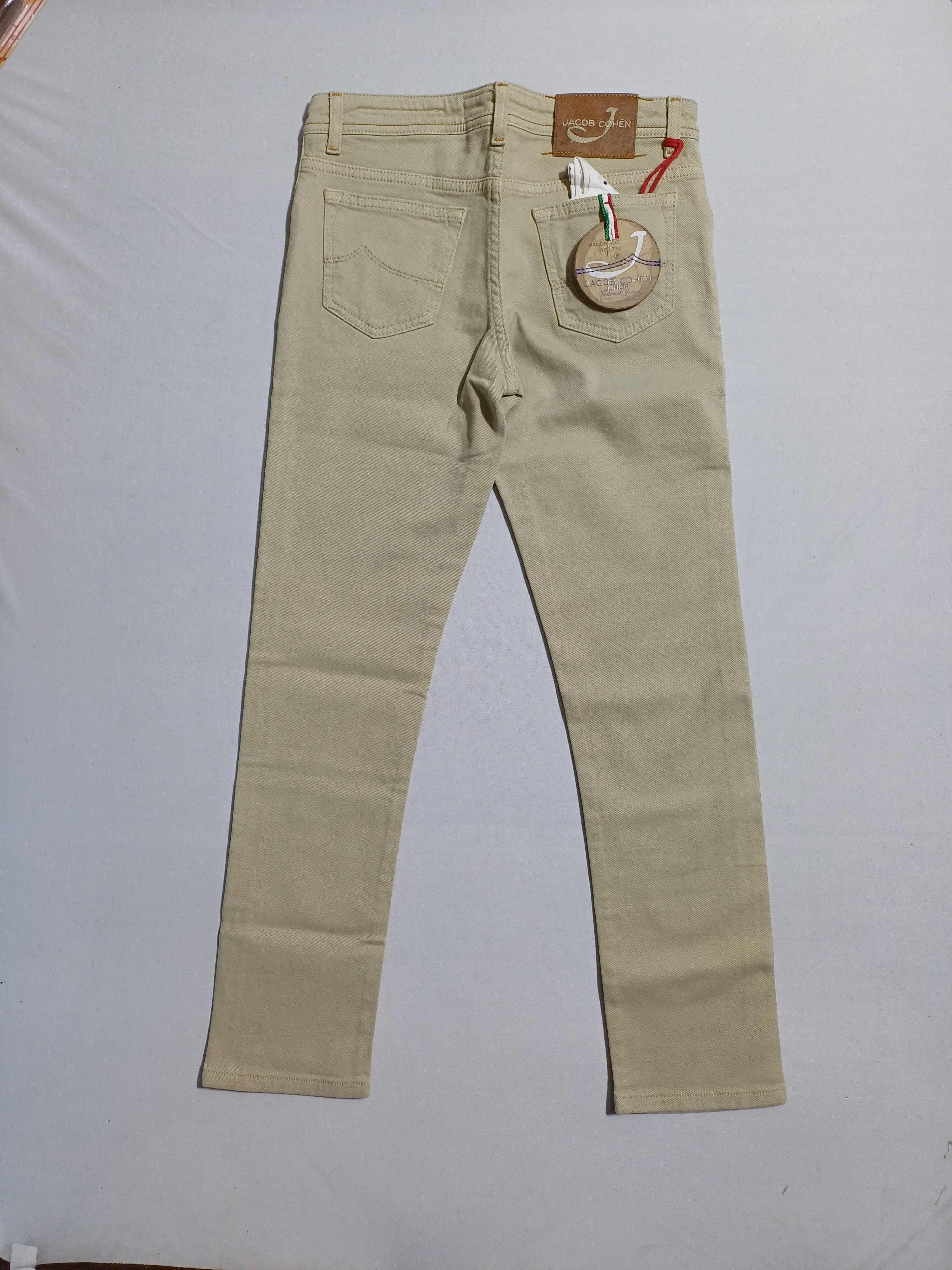 بنطلون جينز للأولاد باللون البيج من جاكوب كوهين
