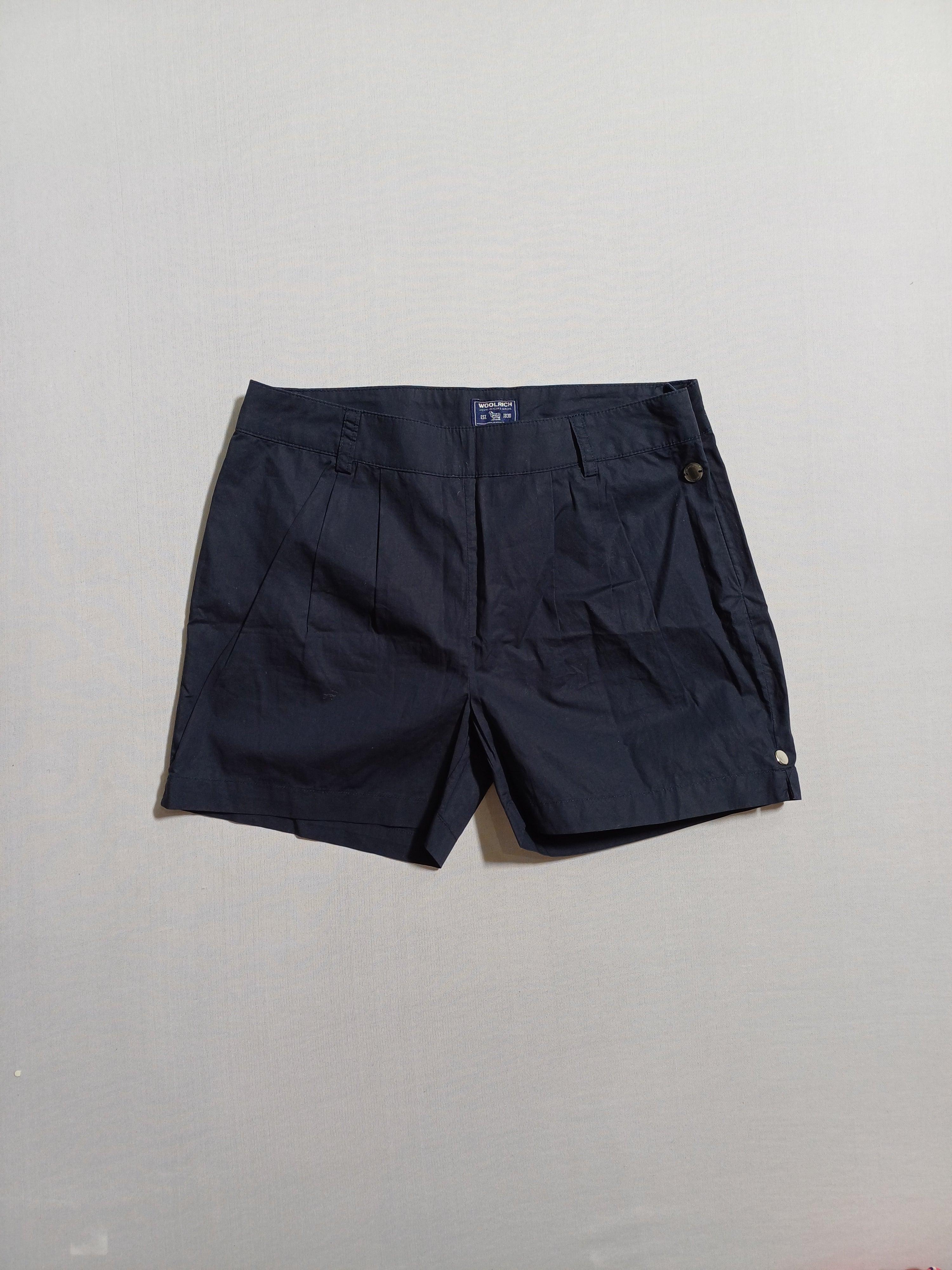 شورت قصير للبنات من WOOLRICH NAVY-10Y WKSH00382