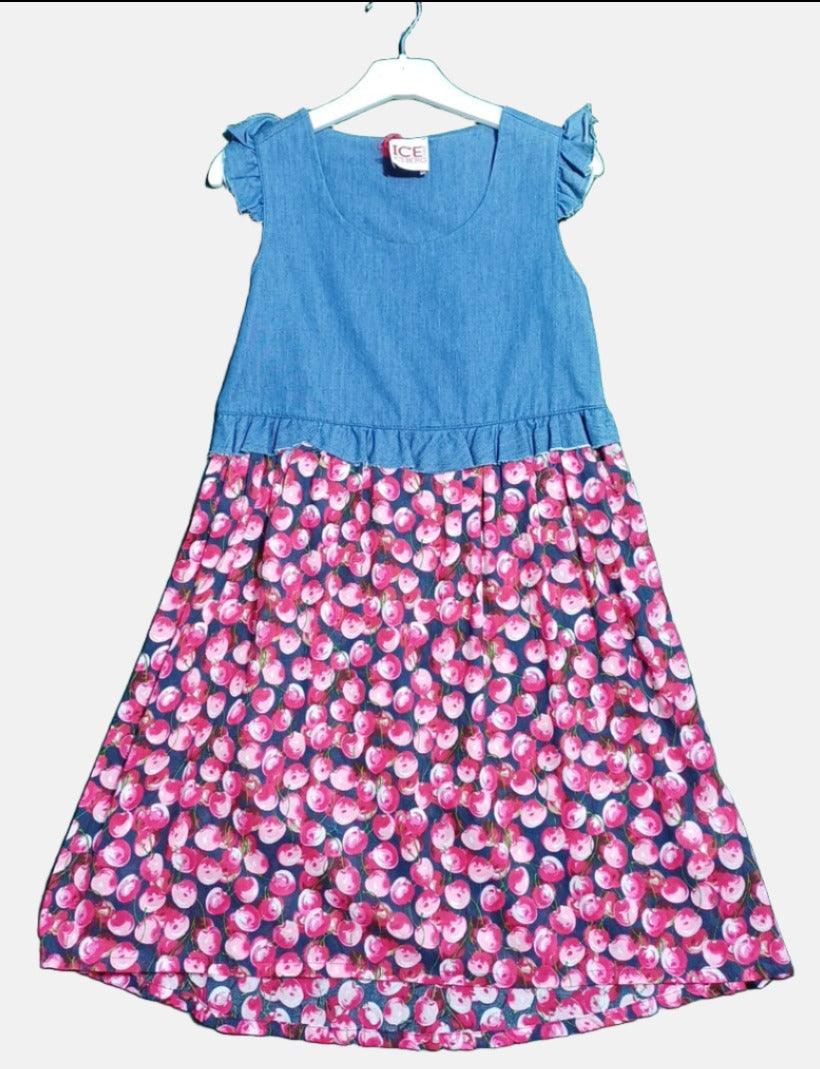 فستان ICEBERG DENIMBLUE للبنات مقاس 10 سنوات 3066075