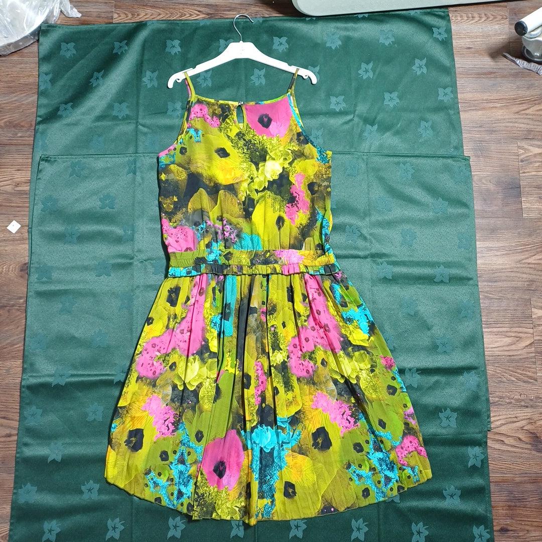 PINKO GREEN-XXL GIRL DRESS 02498