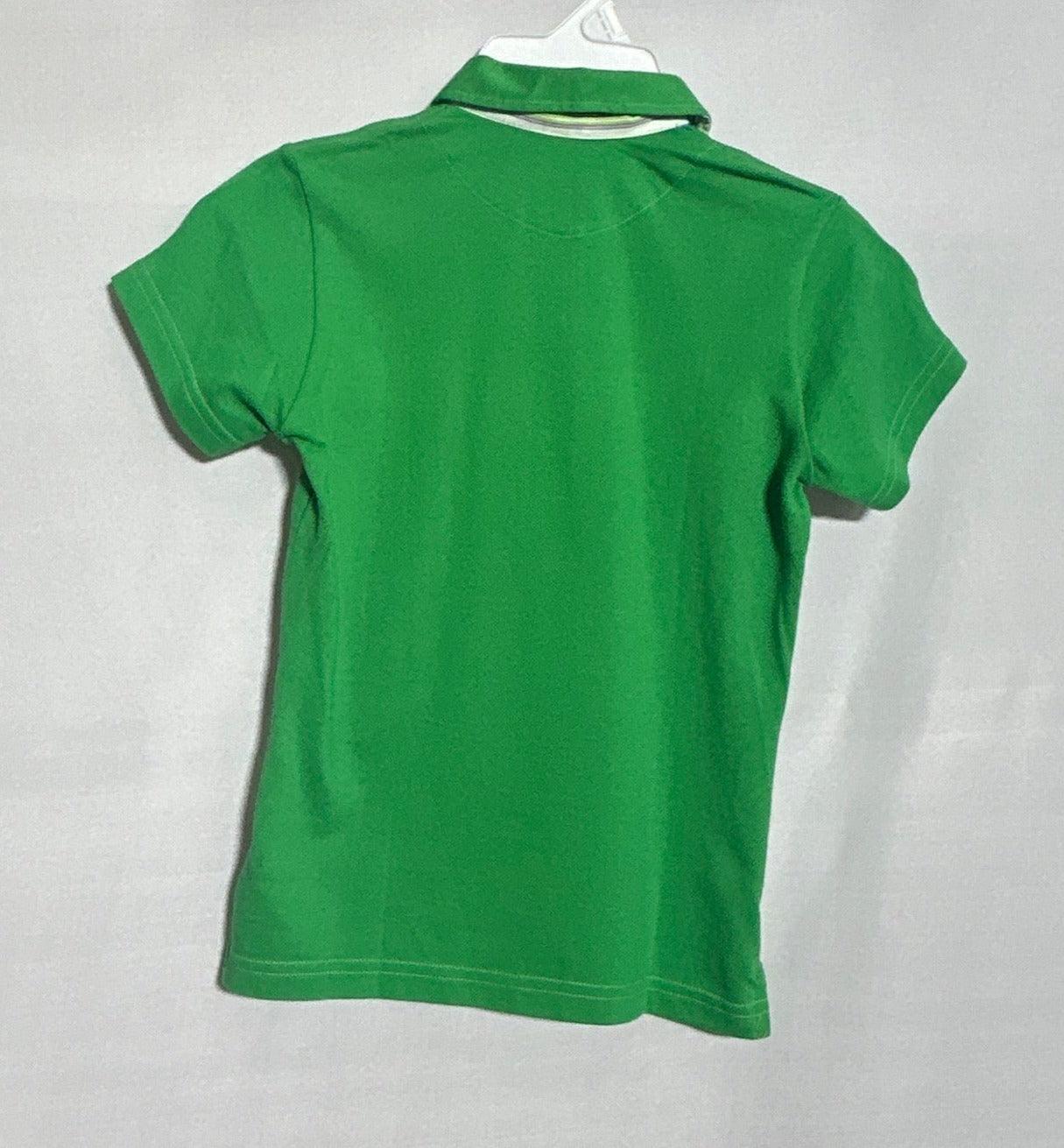HARMONT&BLAIN GIRL POLO T-SHIRT JGL170 GREEN-10A