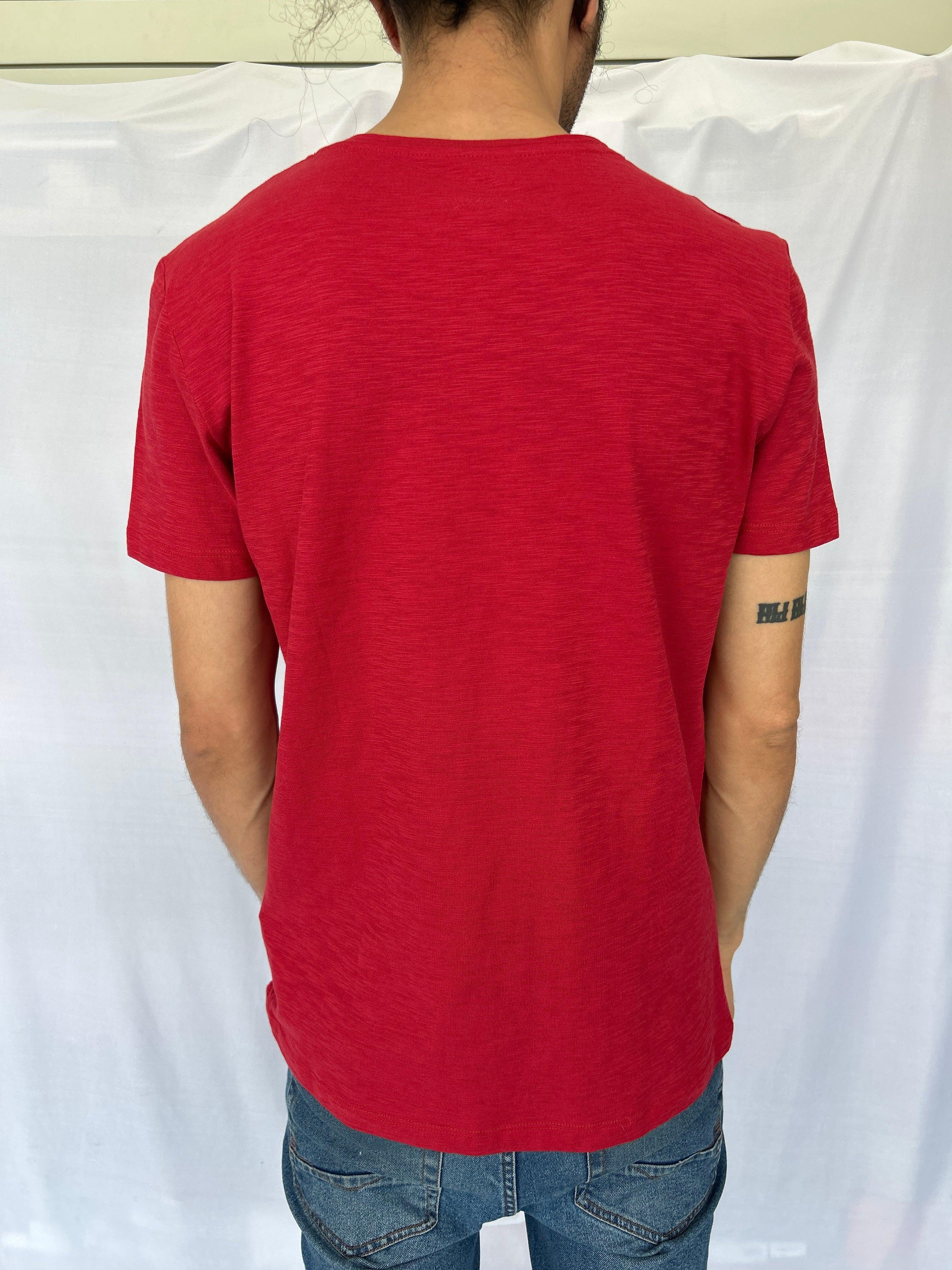 LIU.JO Red ANCORA Men T-Shirt