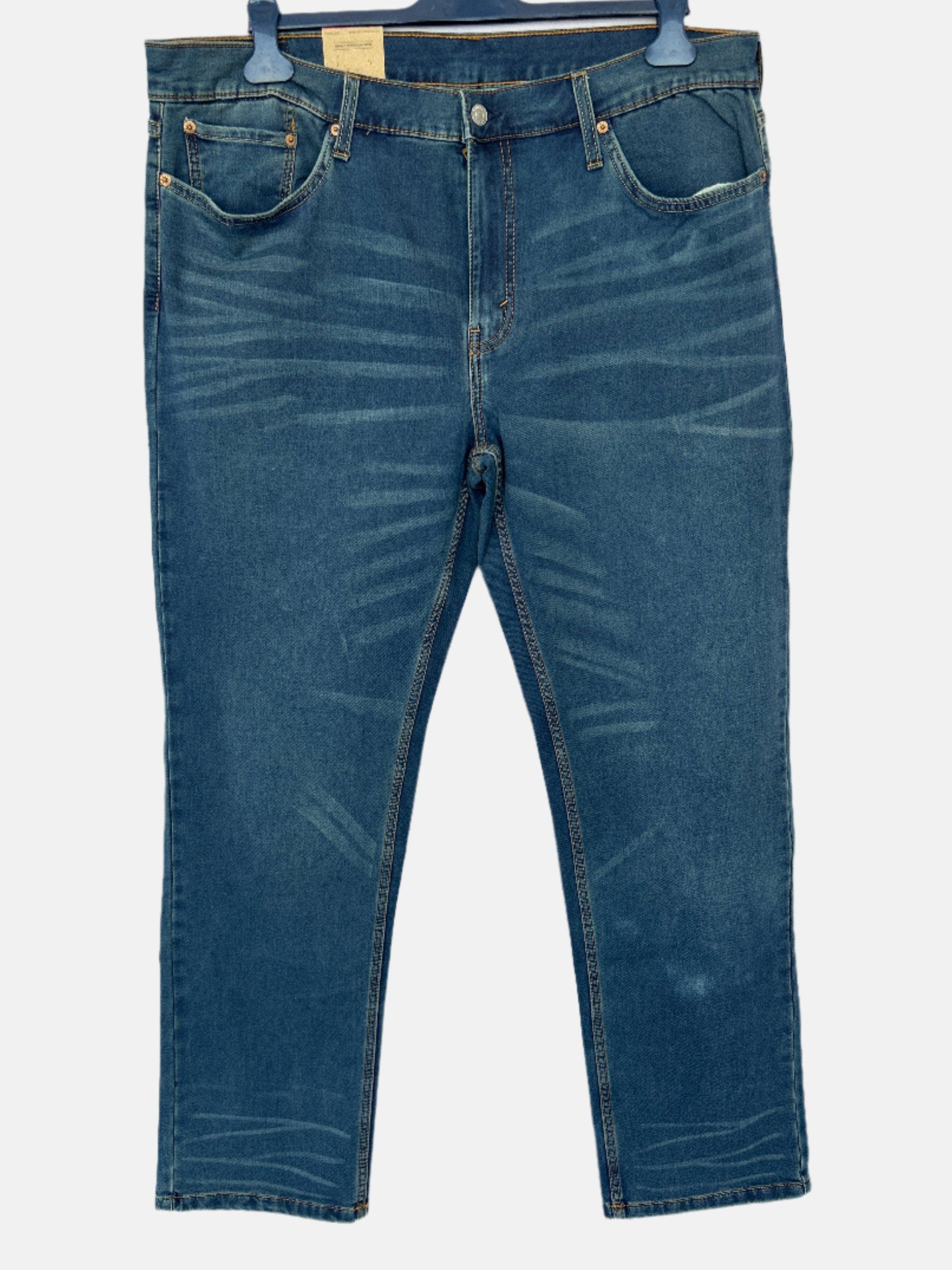 38x32-بنطلون جينز Levi's Stretch Slim 7 511 أزرق