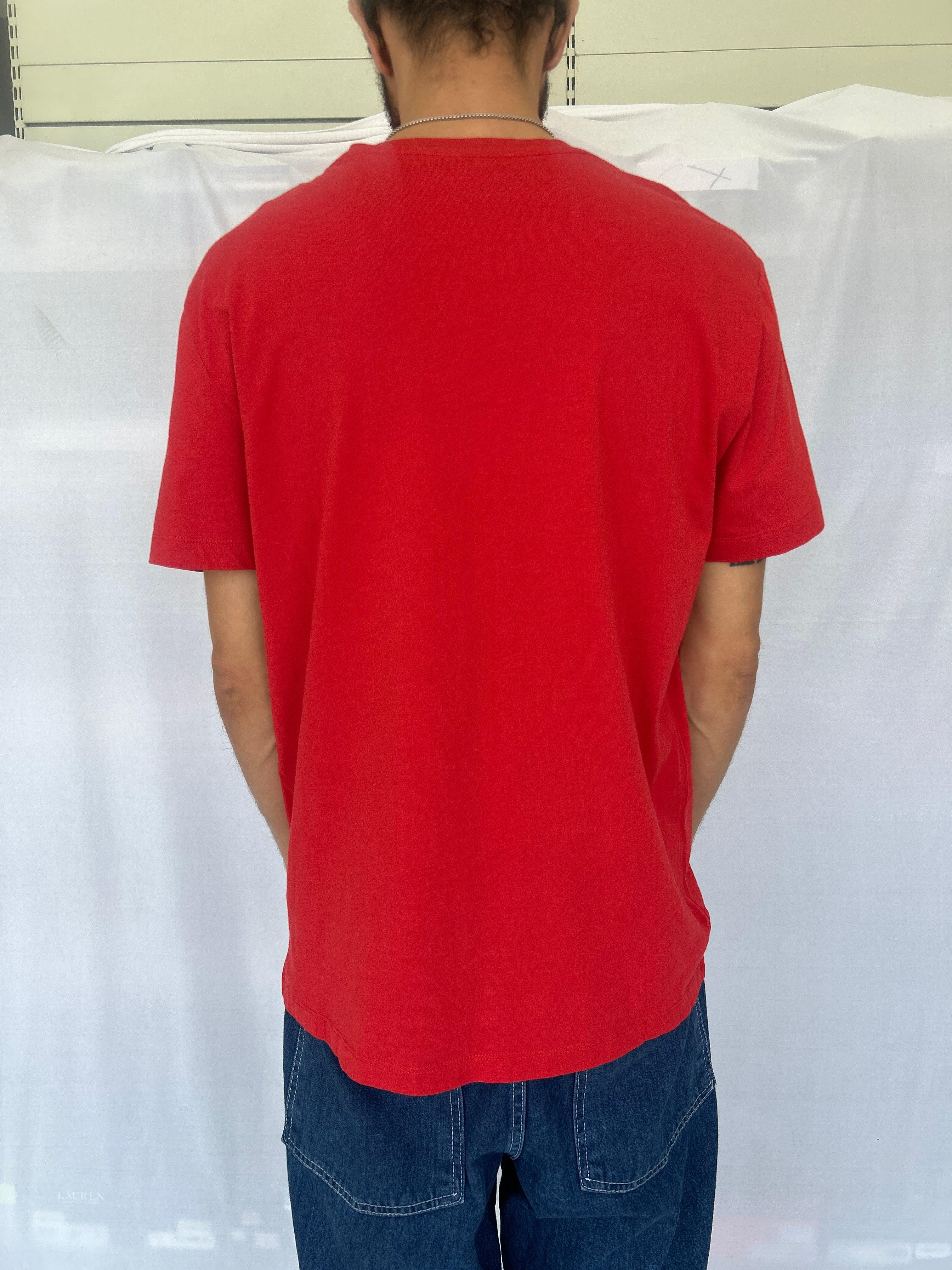 تي شيرت CERRUTI Red 4334 للرجال