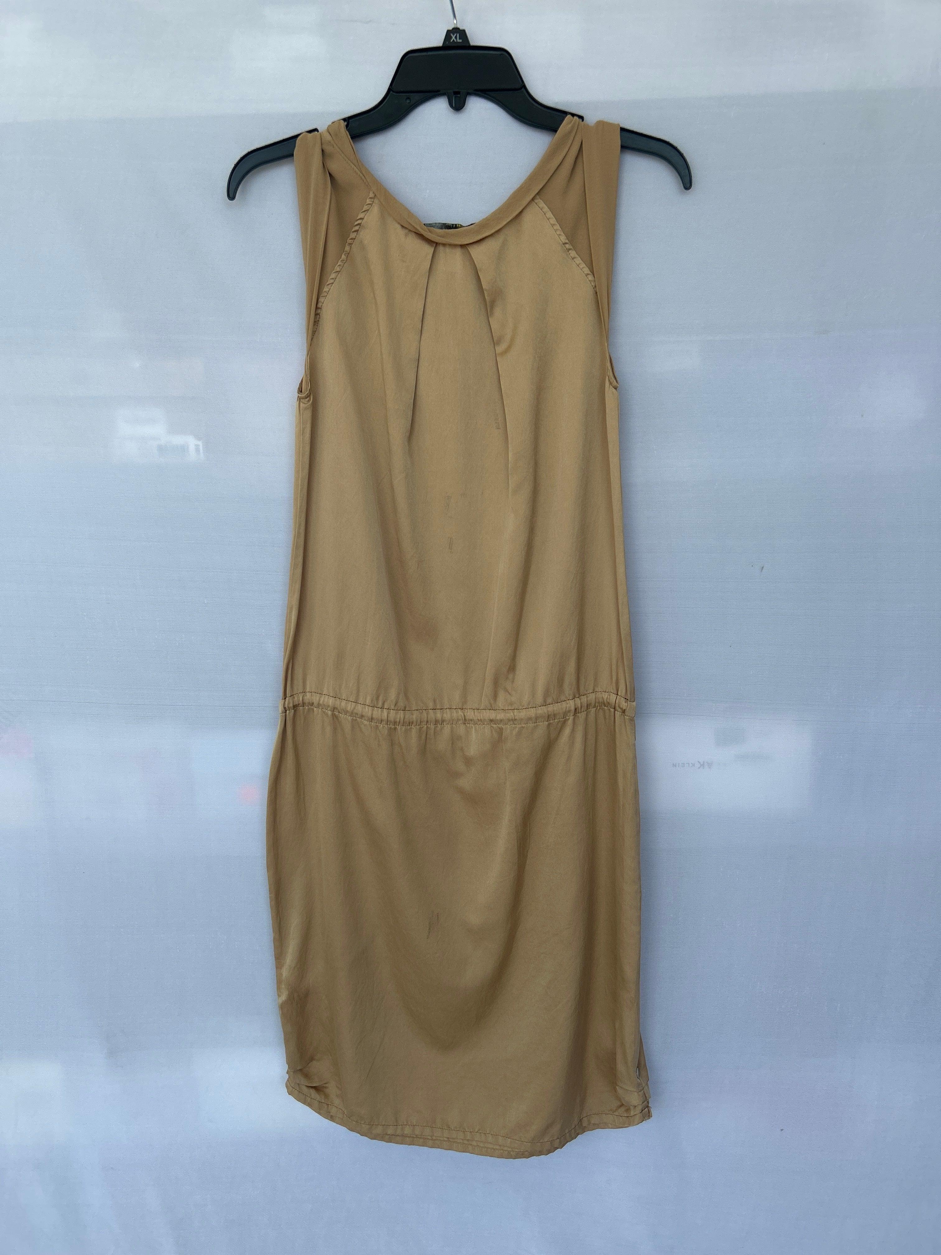 فستان نسائي بدون أكمام من Trussardi باللون البني 38-661535