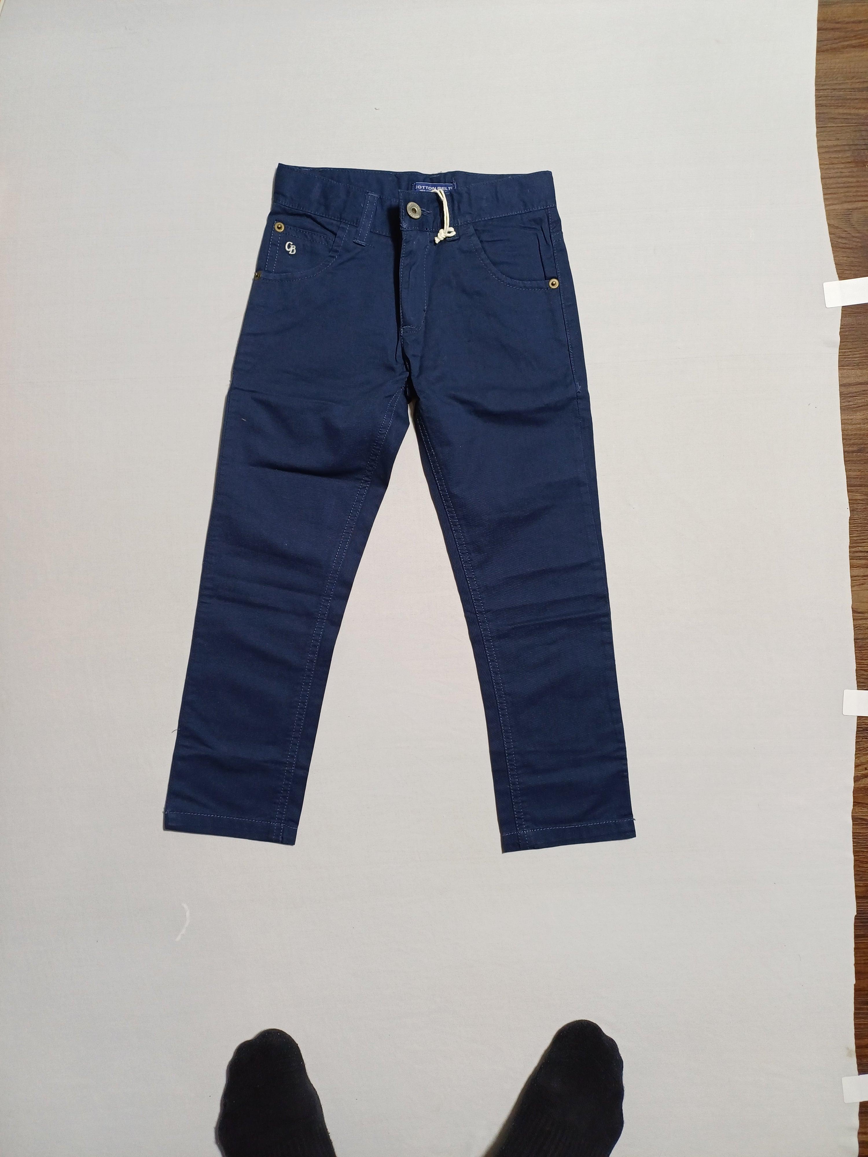 COTTON BELT NAVY BOY TROUSER 501100