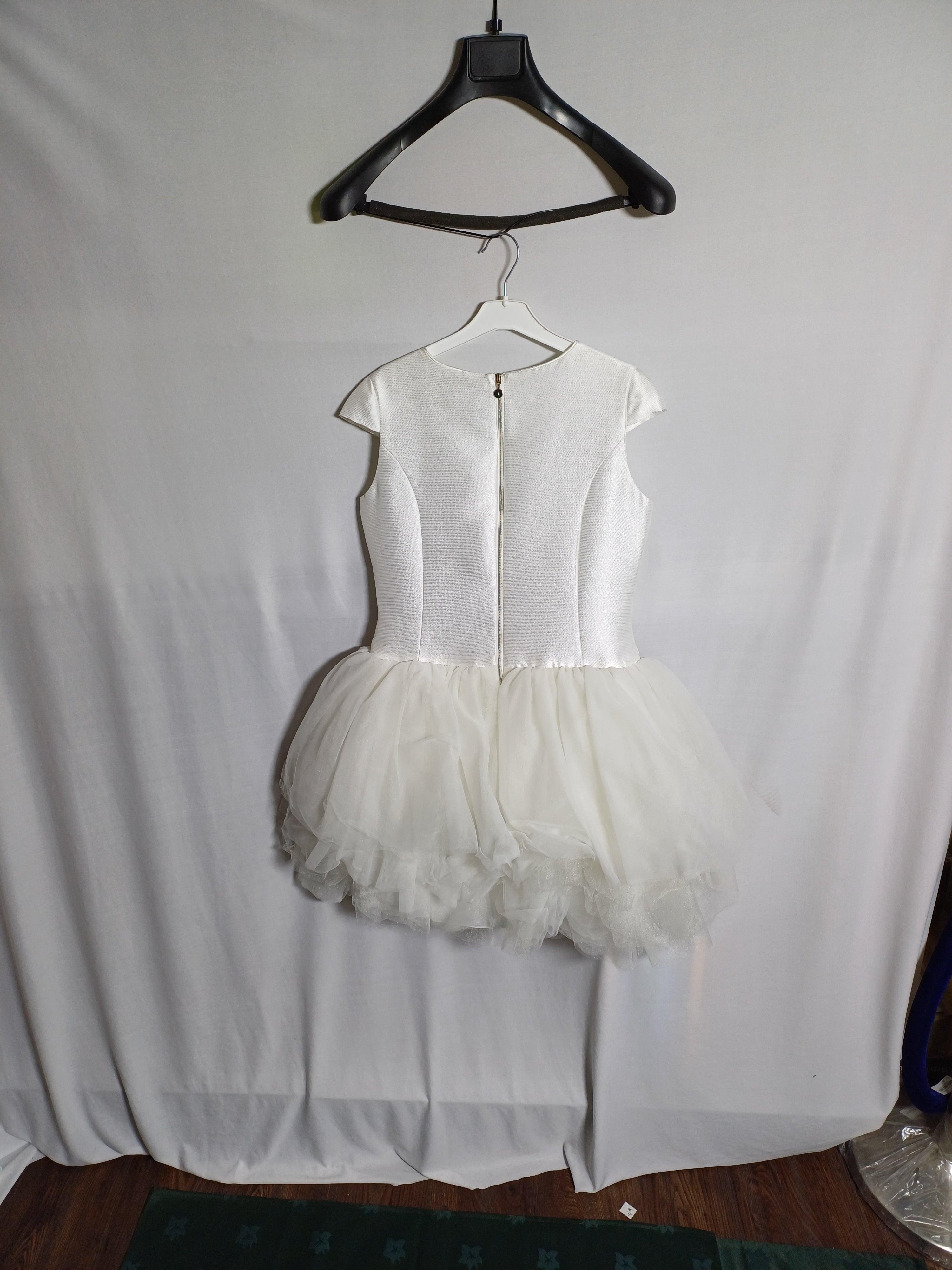 ELLA.B WHITE-14A GIRL DRESS EB632/ EB631