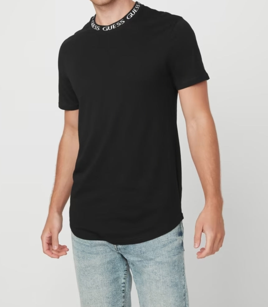Guess Round Neck T-shirt Black XBOP05