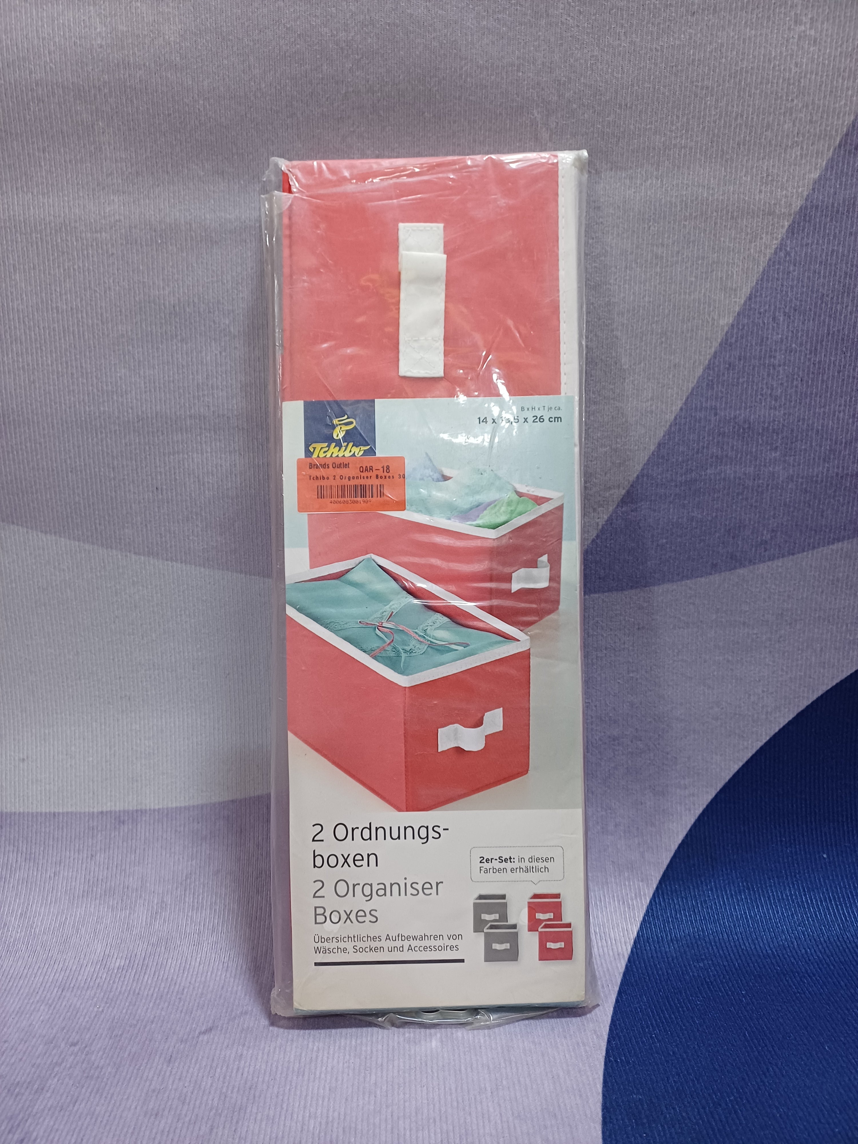 Tchibo 2 Organiser Boxes 300190