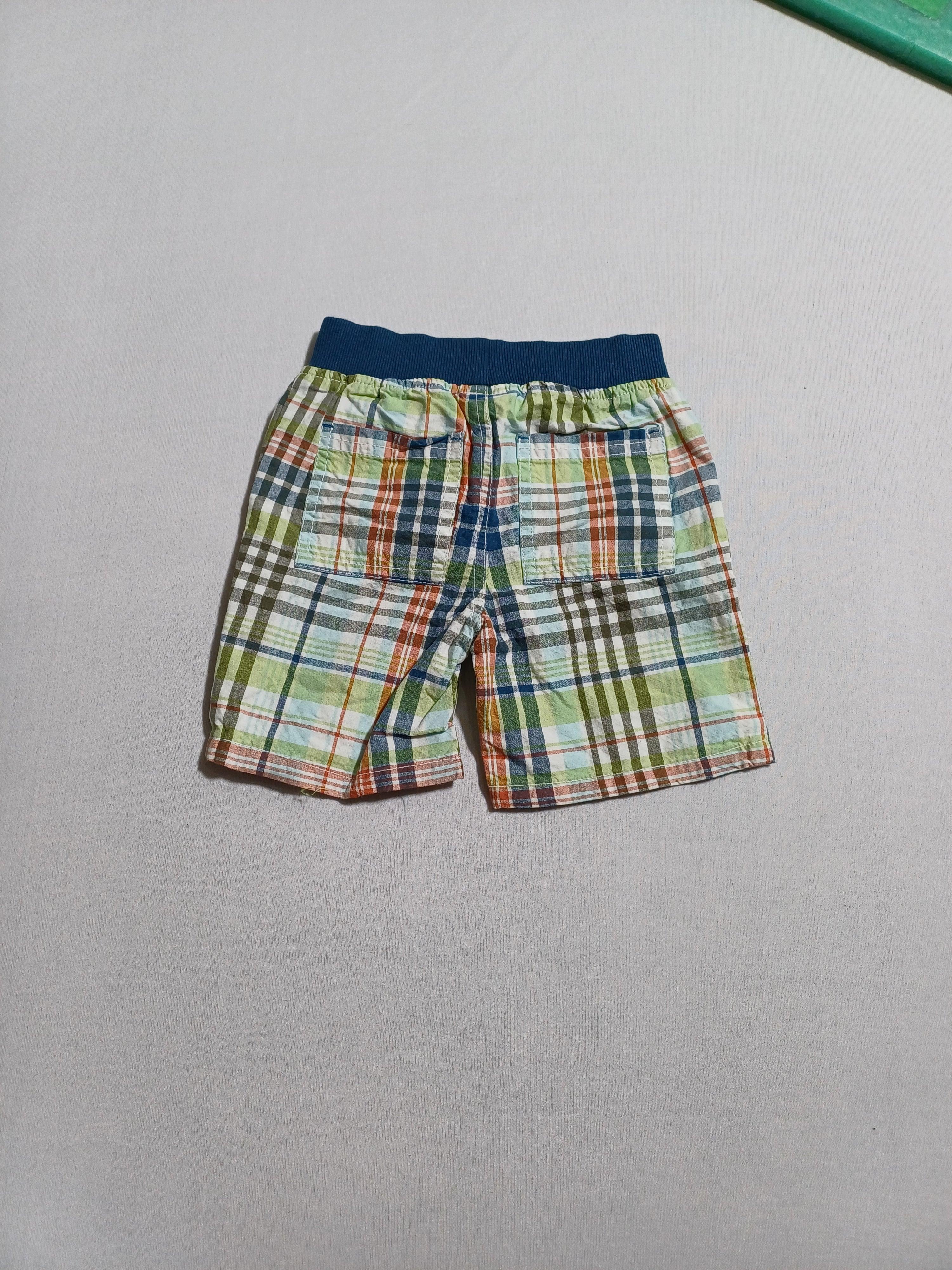 Gymboree Boy Check Shorts Green Mix 140109888