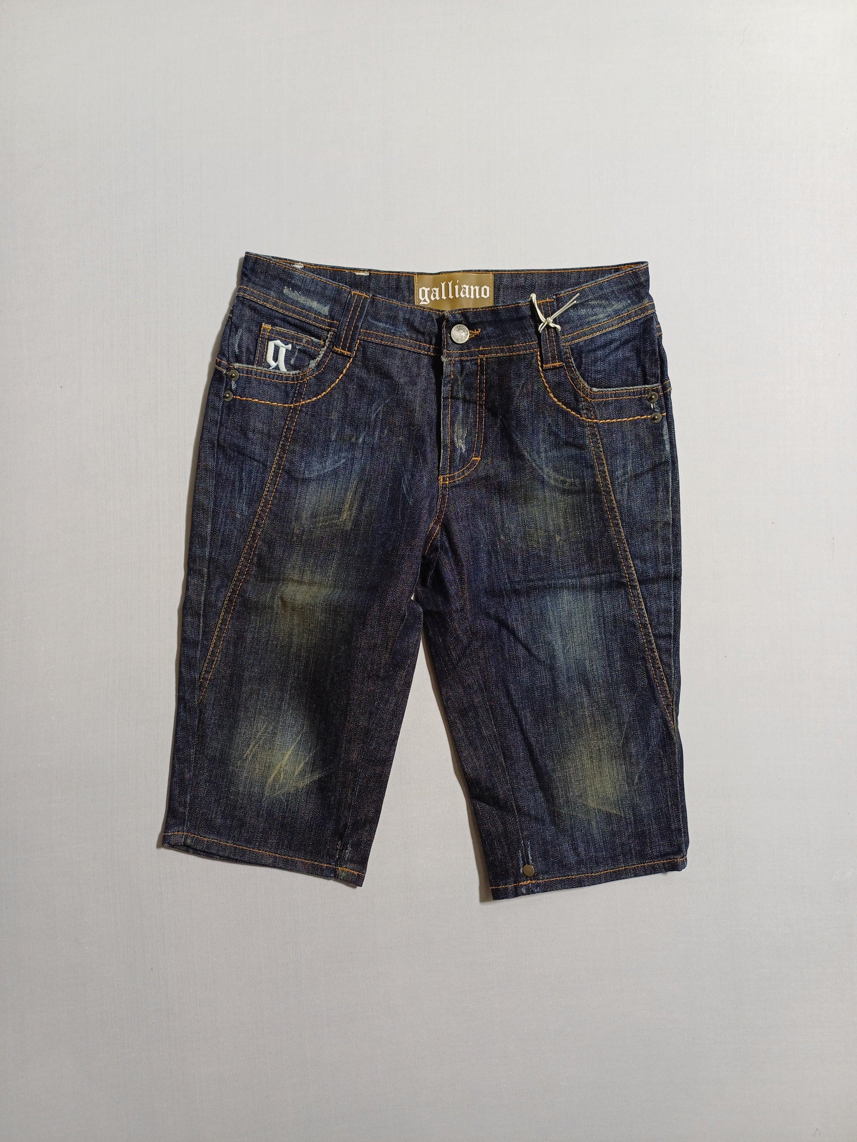 GALLIANO BLUE-40 BOYS JEANS SHORT
