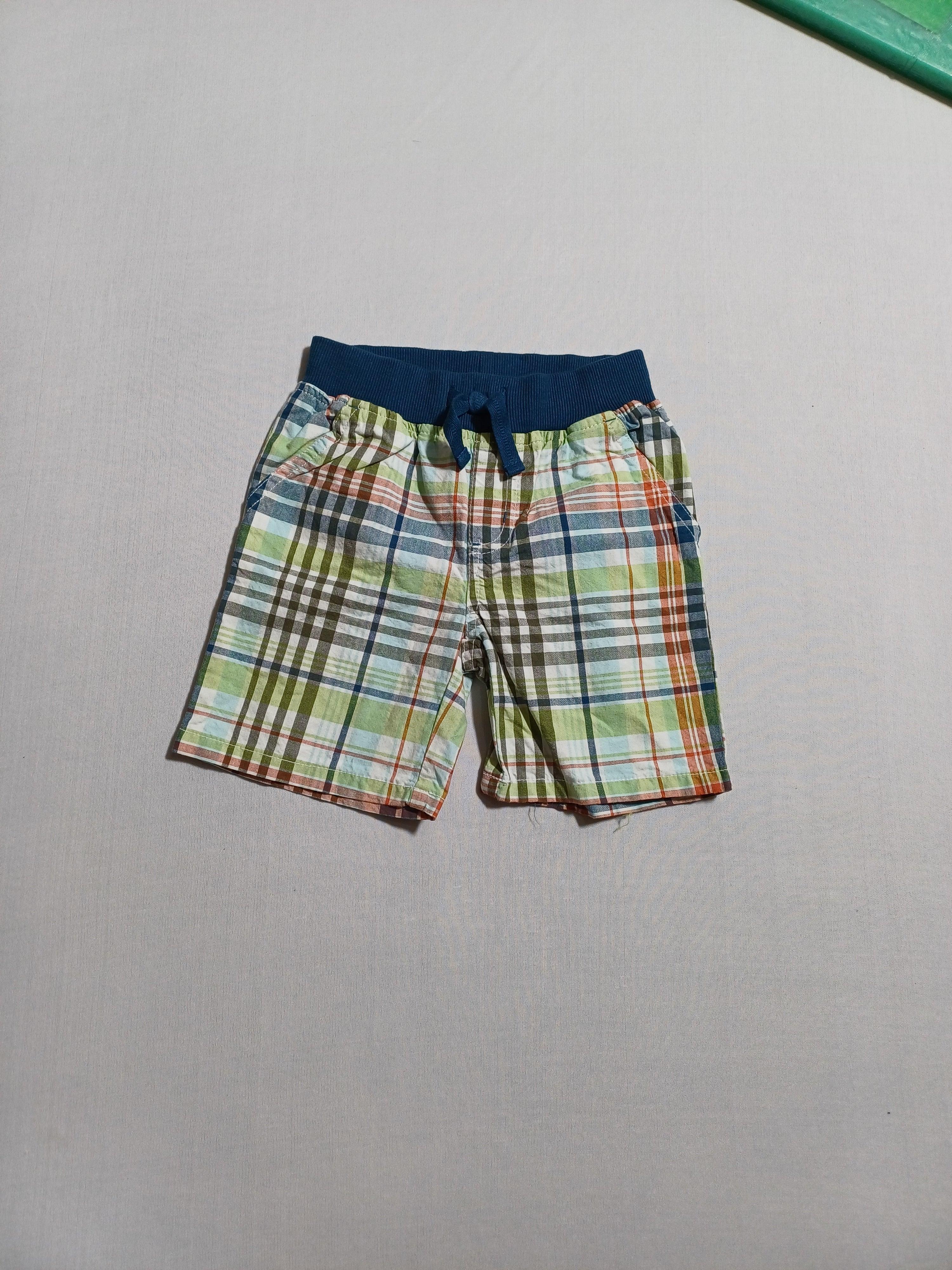 Gymboree Boy Check Shorts Green Mix 140109888