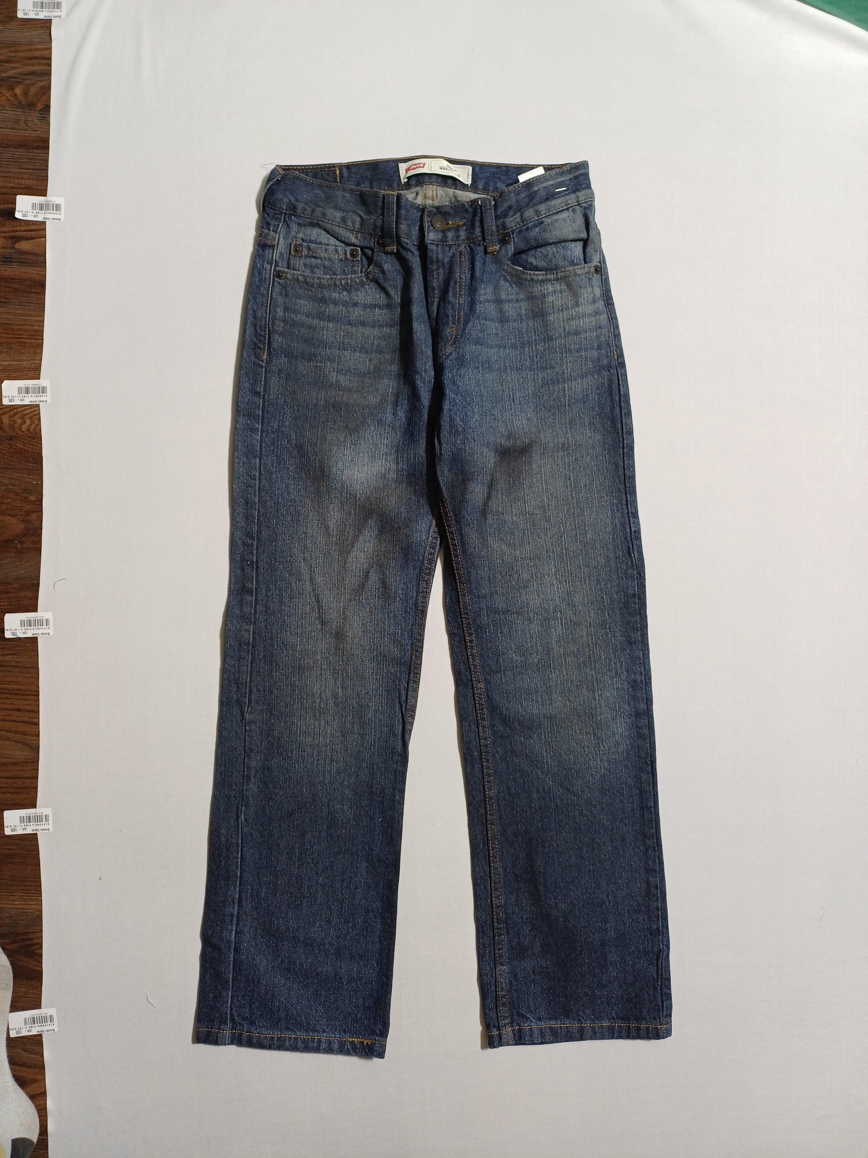 LEVI'S 14-REG 27X27 BOYS JEANS BLUE