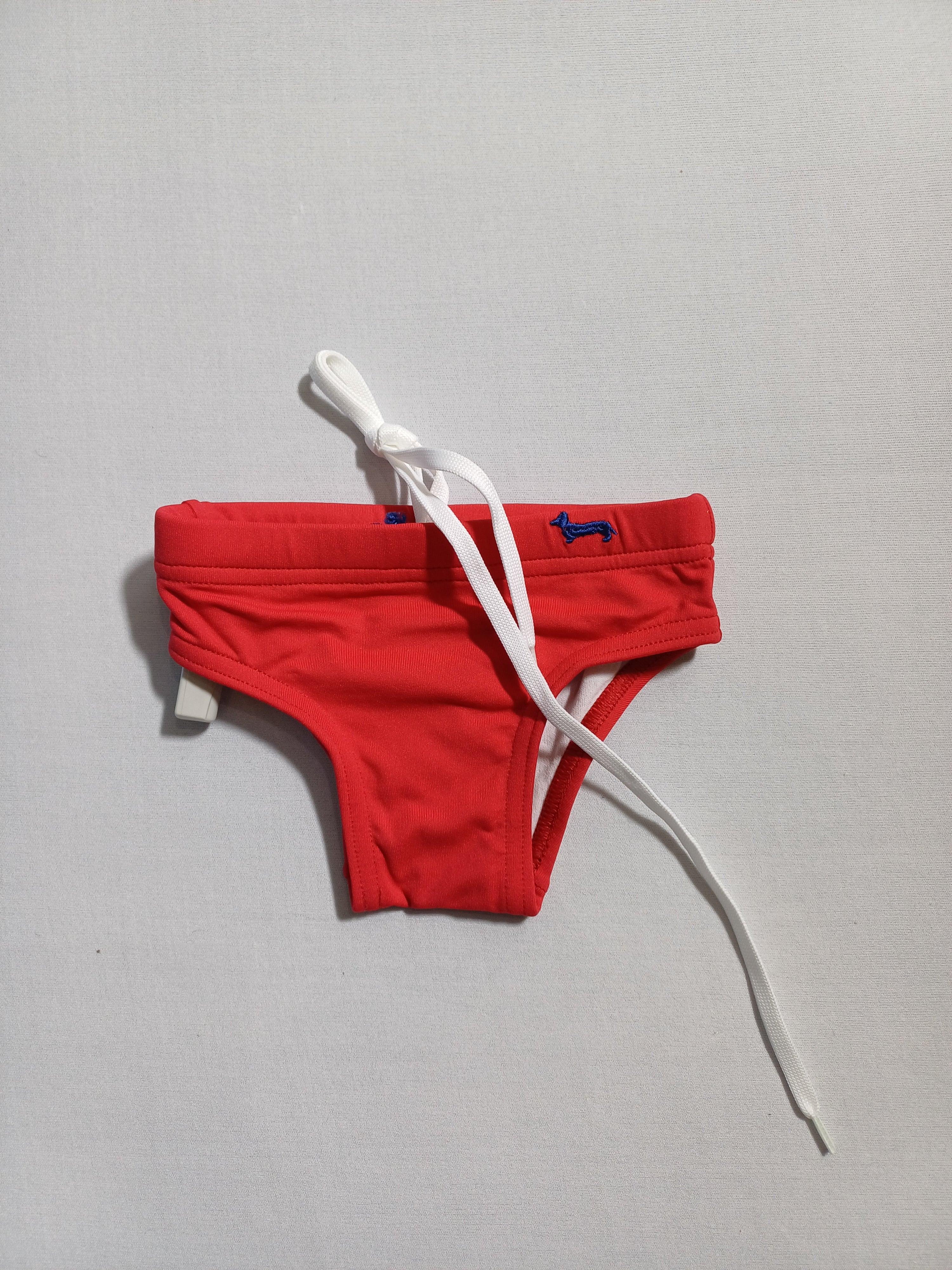 HARMONT&BLAIN RED BOYS SWIM BRIEF JY046