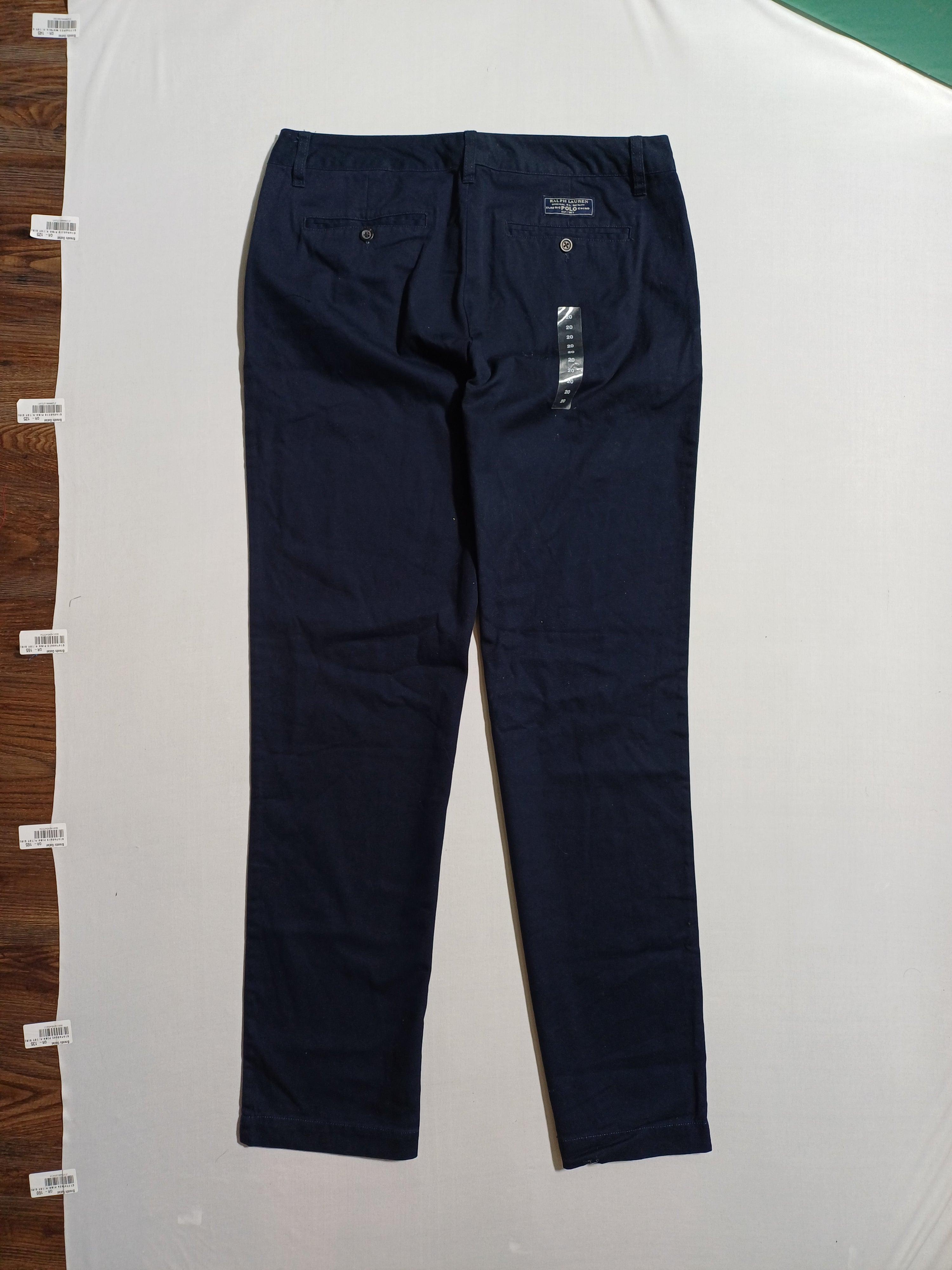 RALPH LAUREN NAVY-20-HUSKY BOYS PANTS 3231838051WX 323503136002  323172049475