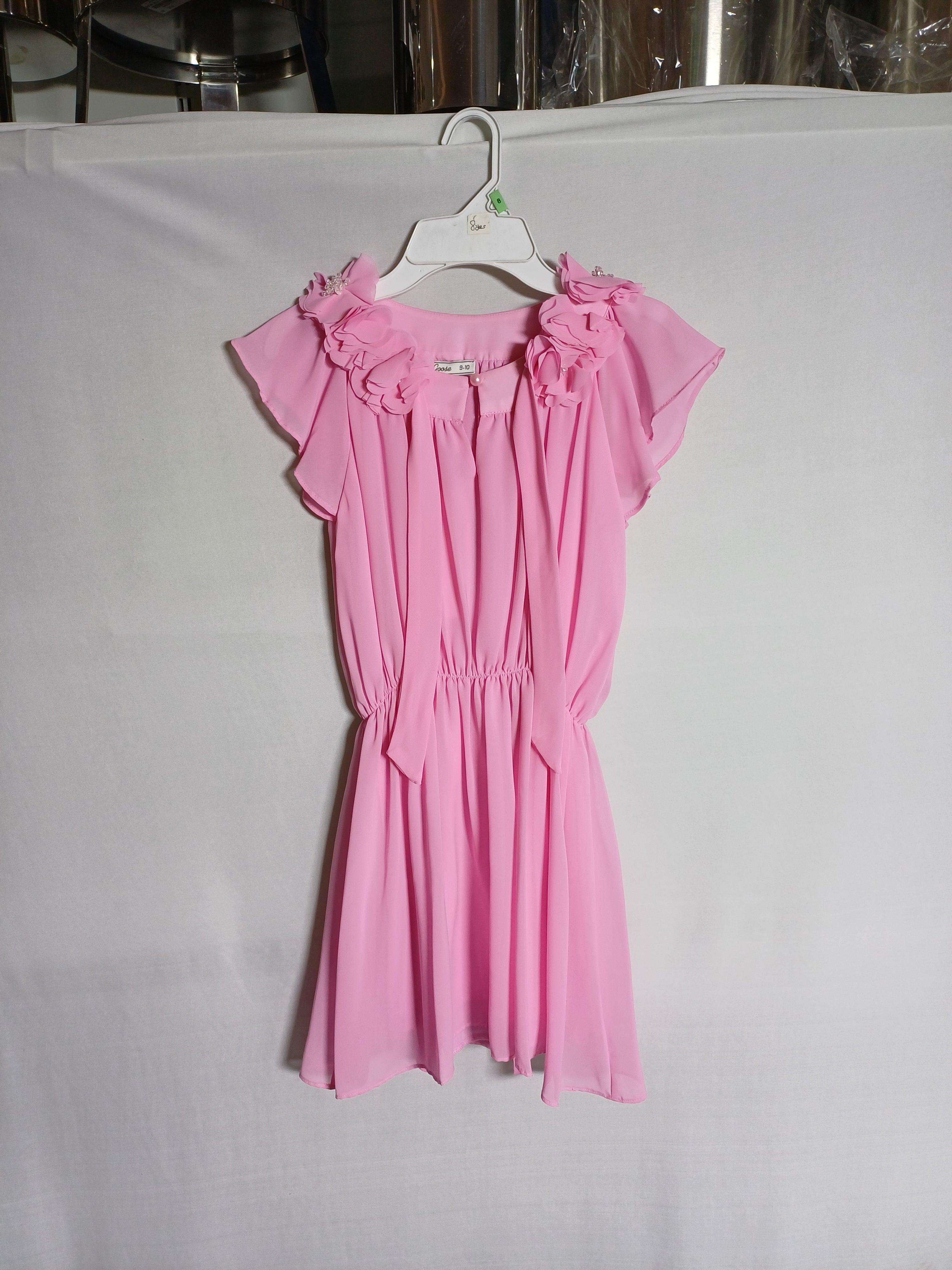 G15Y60308 PINK-9/10Y GIRL DRESS
