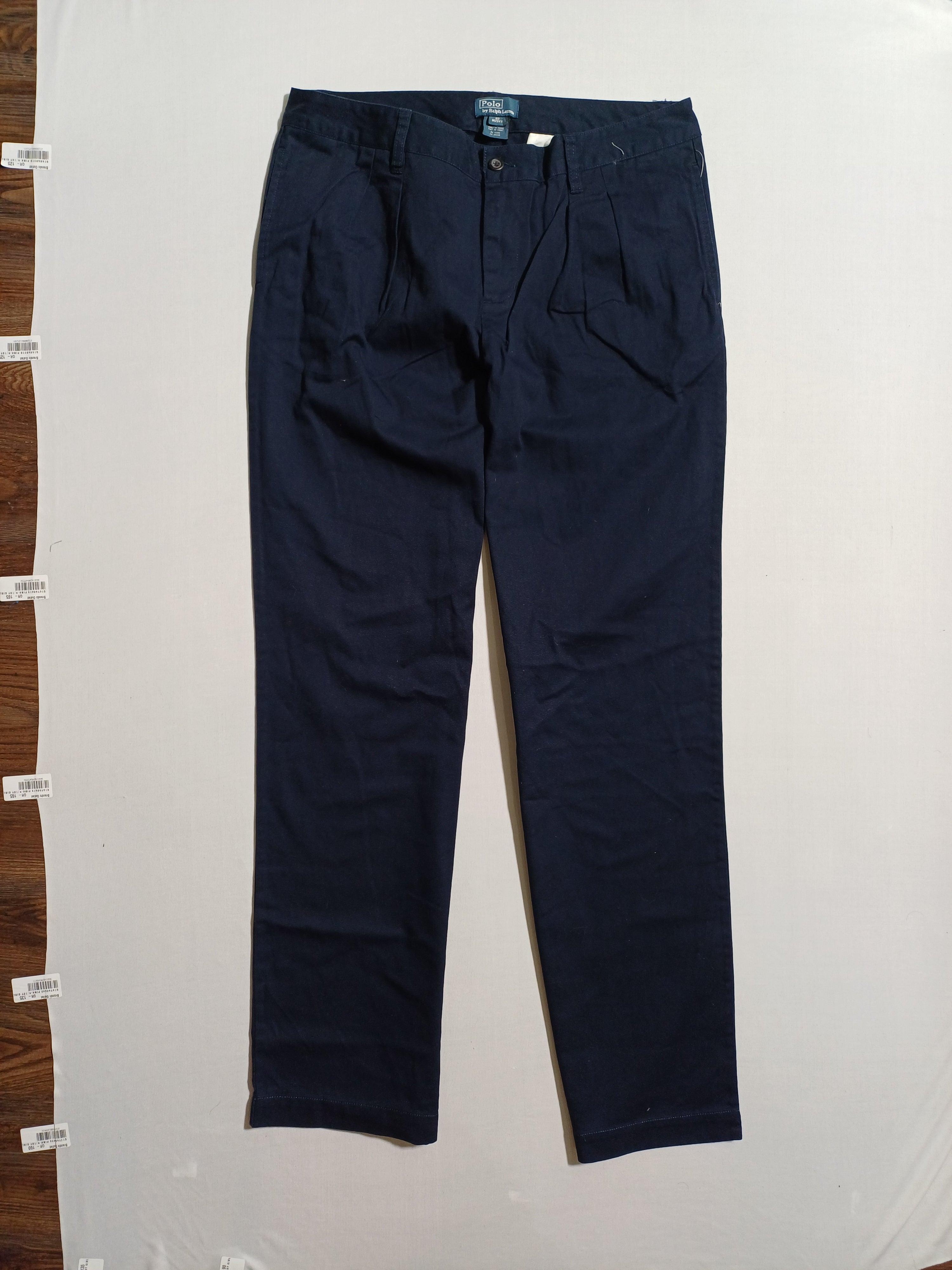 RALPH LAUREN NAVY-20-HUSKY BOYS PANTS 3231838051WX 323503136002  323172049475