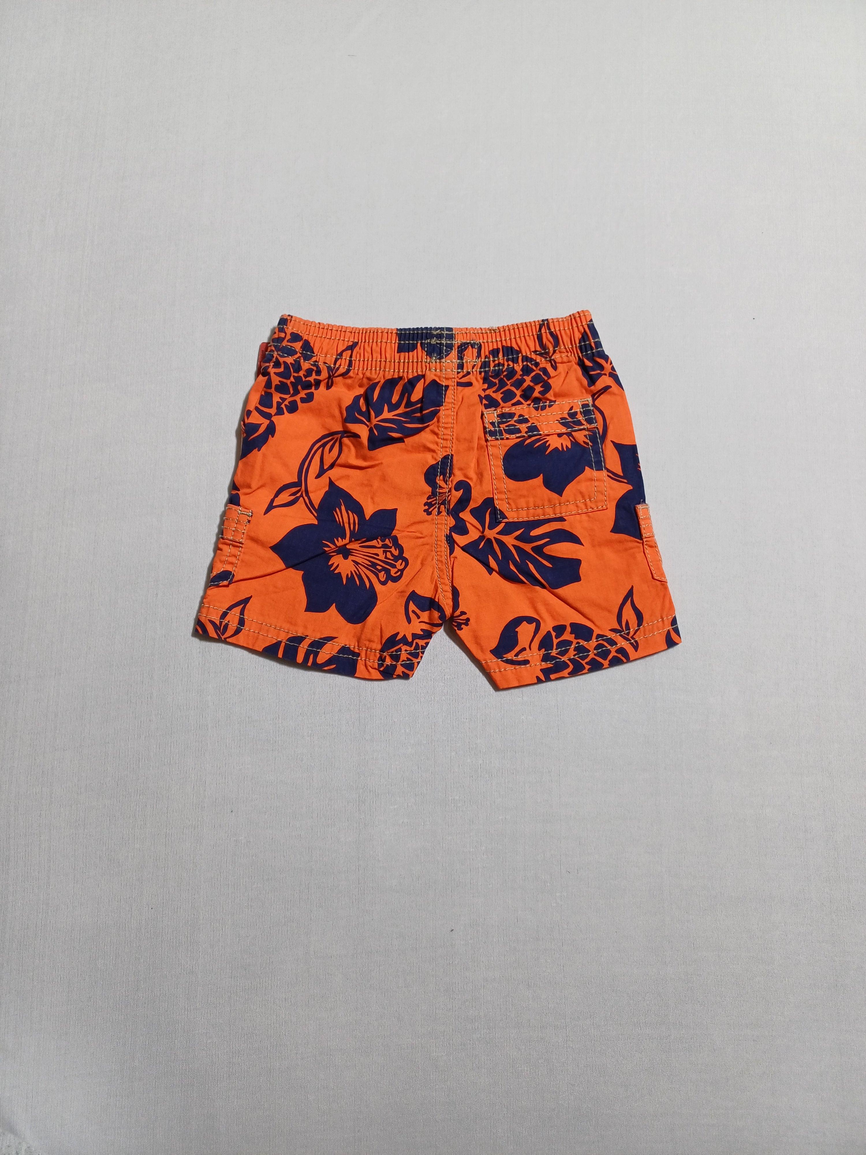 OSHKOSH ORANGE-6M BOY SHORTS 424-901