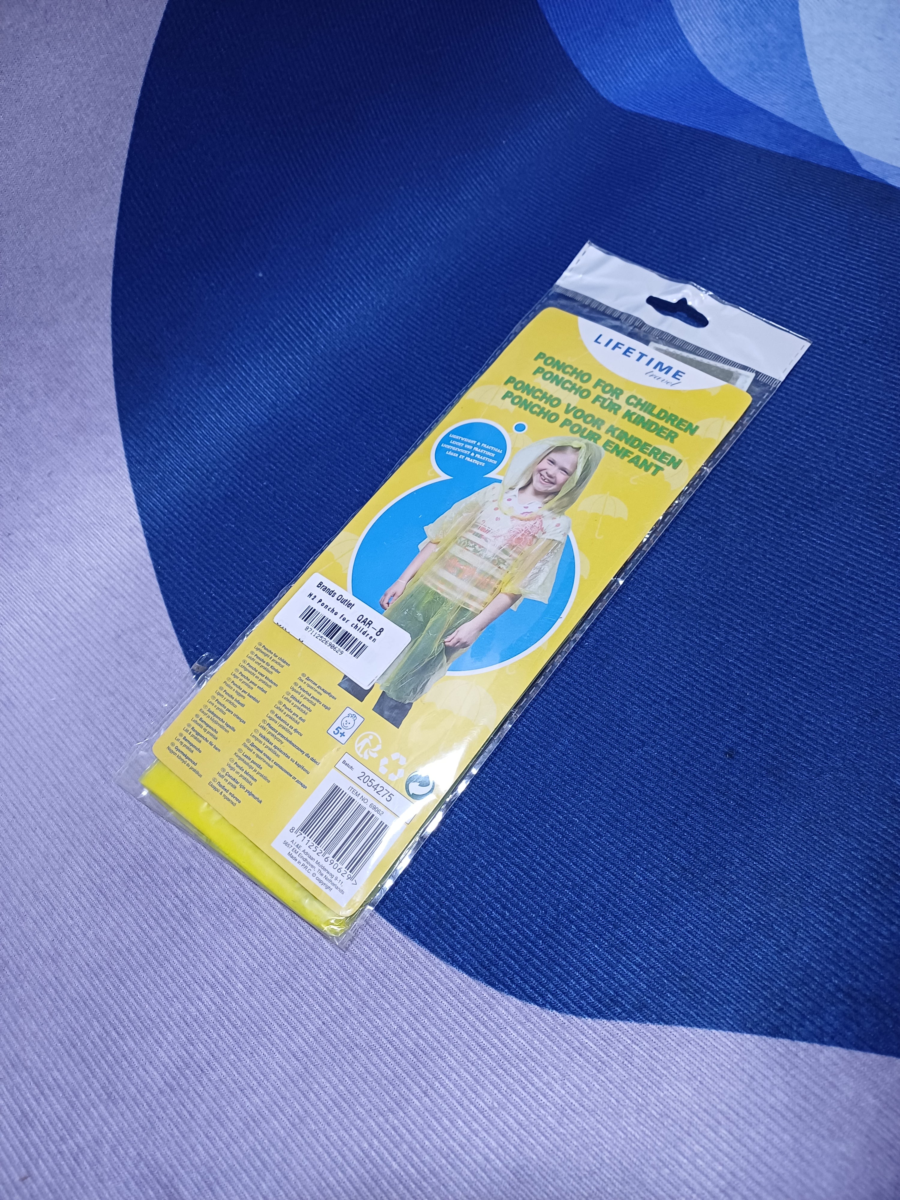 H2 Poncho for children