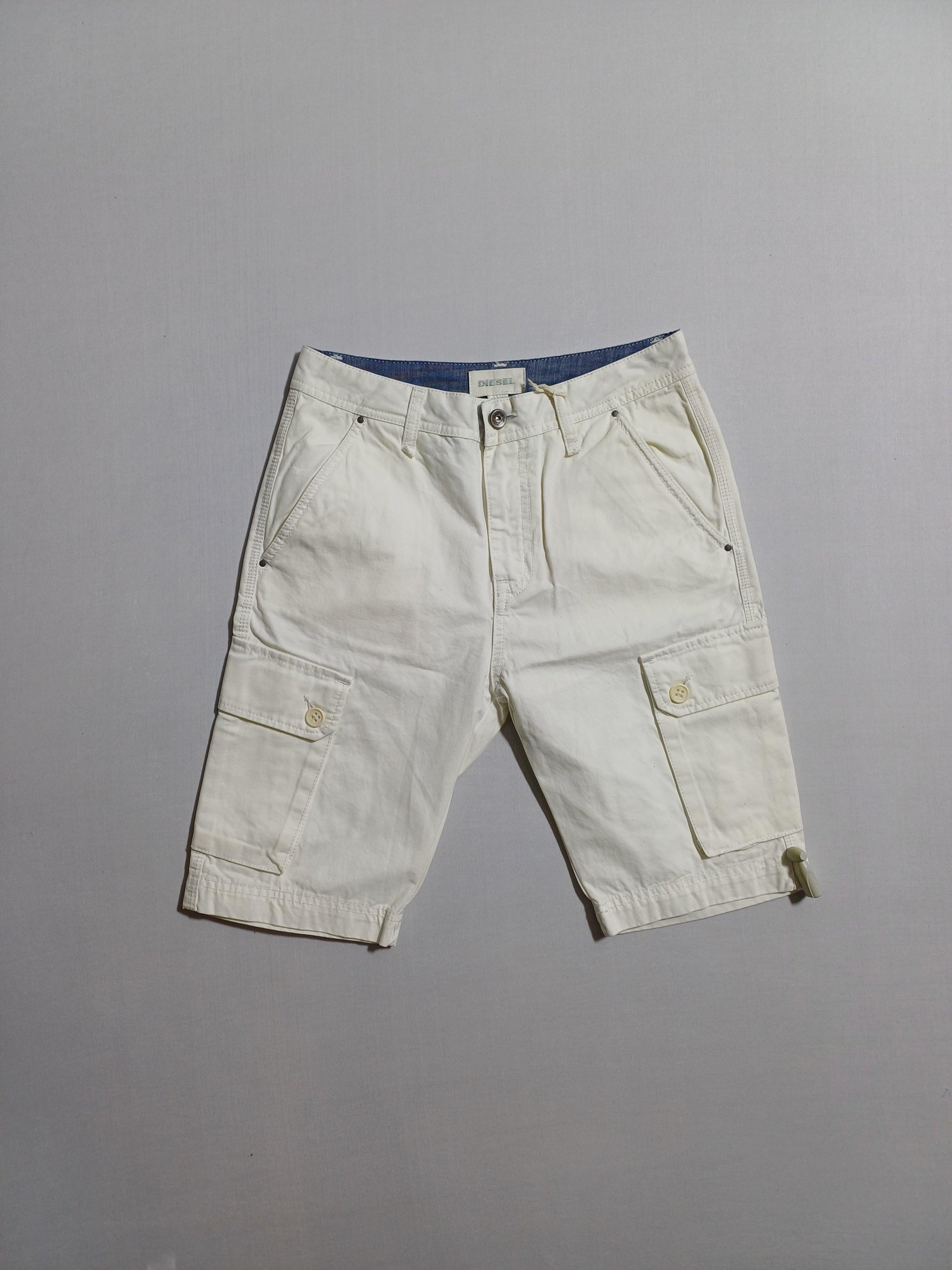 DIESEL WHITE-11Y BOY SHORTS 00J0QM